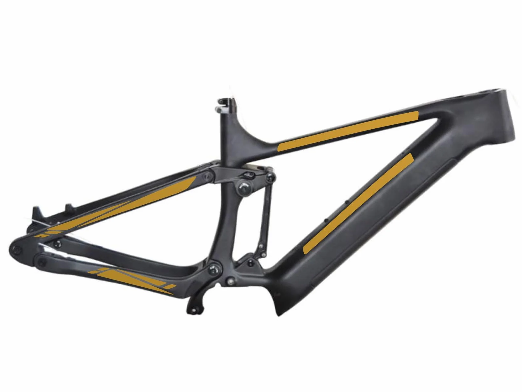 Kit 10 Adesivi Stickers Decal Telaio Bici Bicicletta MTB Frame Protezione