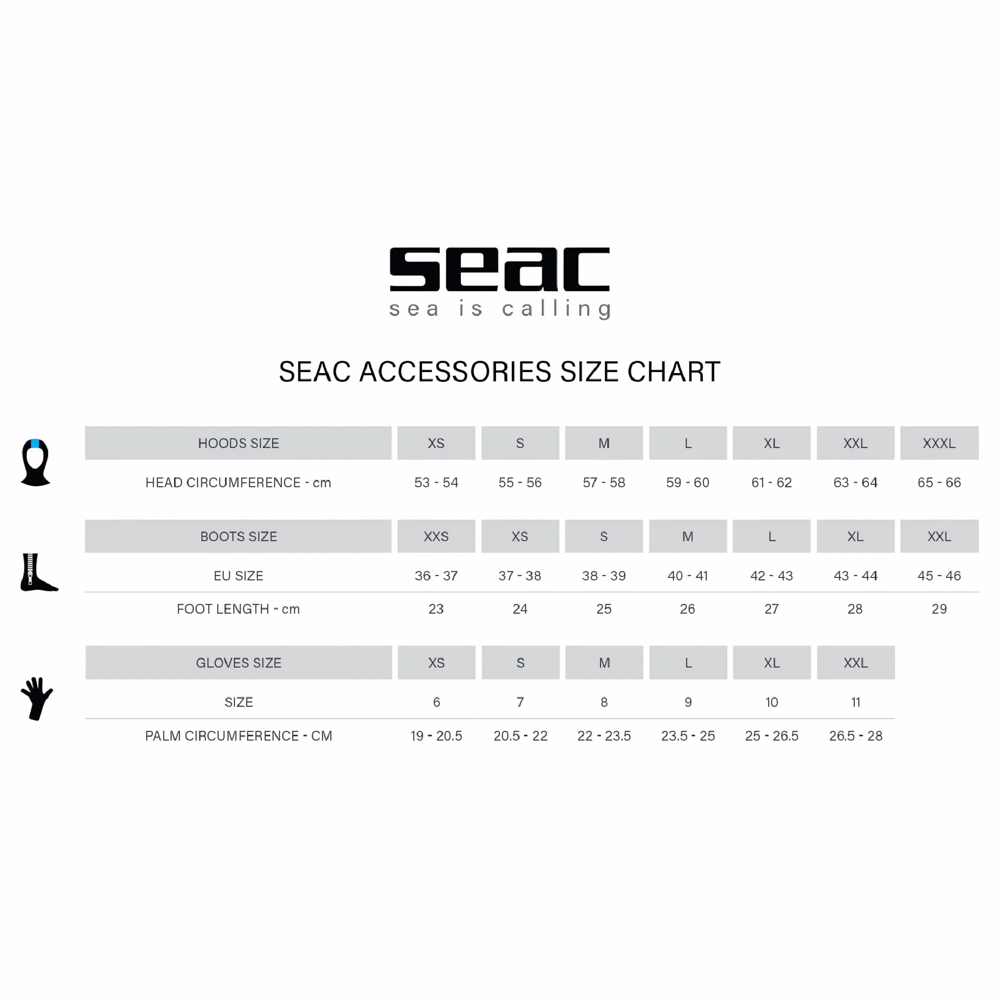 SEAC Pro Hd Calzari da Subacquea in Neoprene da 6 mm con Cerniera Laterale e Suola Rigida in Gomma Unisex adulto