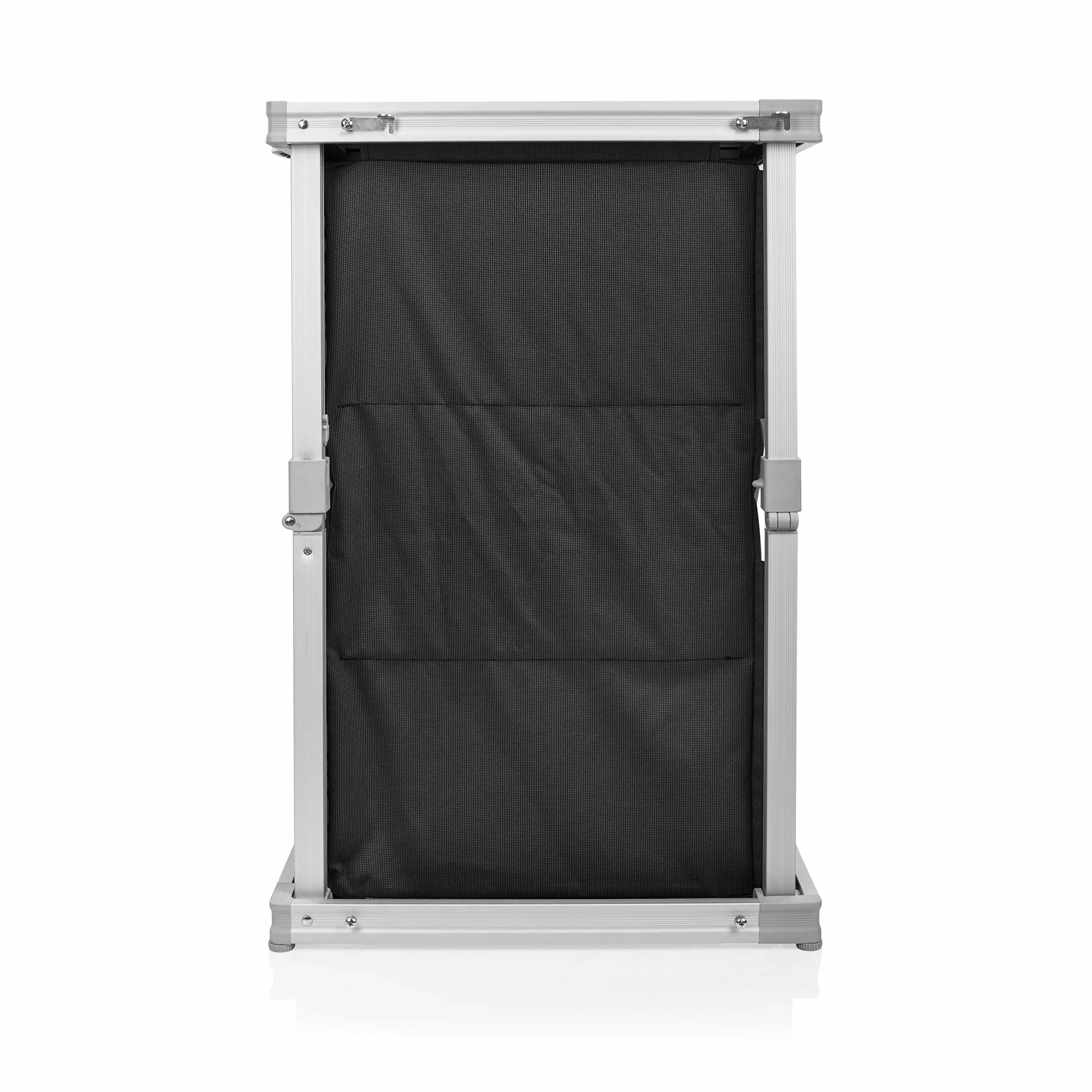 Campart Credenza da campeggio Bordeaux 3 ripiani pieghevole CU-0724