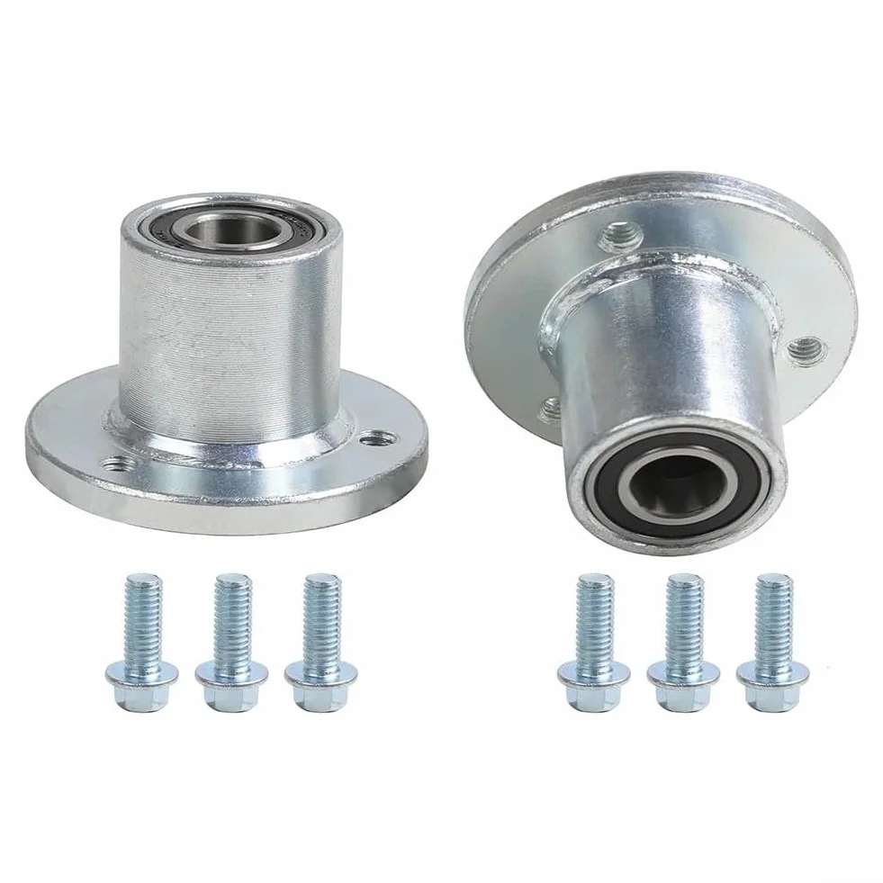 Coppia di mozzi anteriori da 17 mm a 3 perni per ATV UTV Go Kart Buggy Quad ciclomotore in lega di acciaio resistente