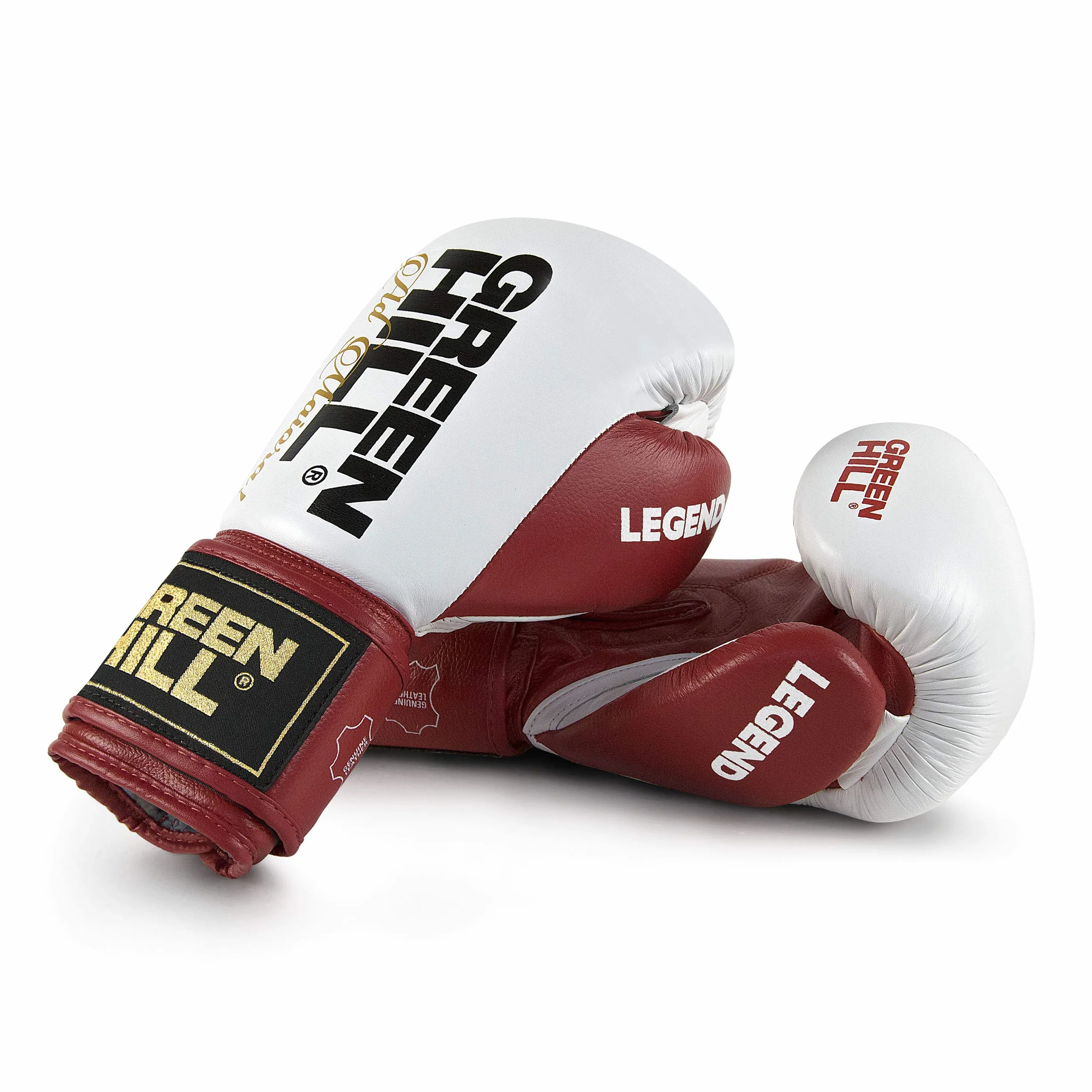 Green Hill Legend Guanti da Boxe Pelle Pugilato