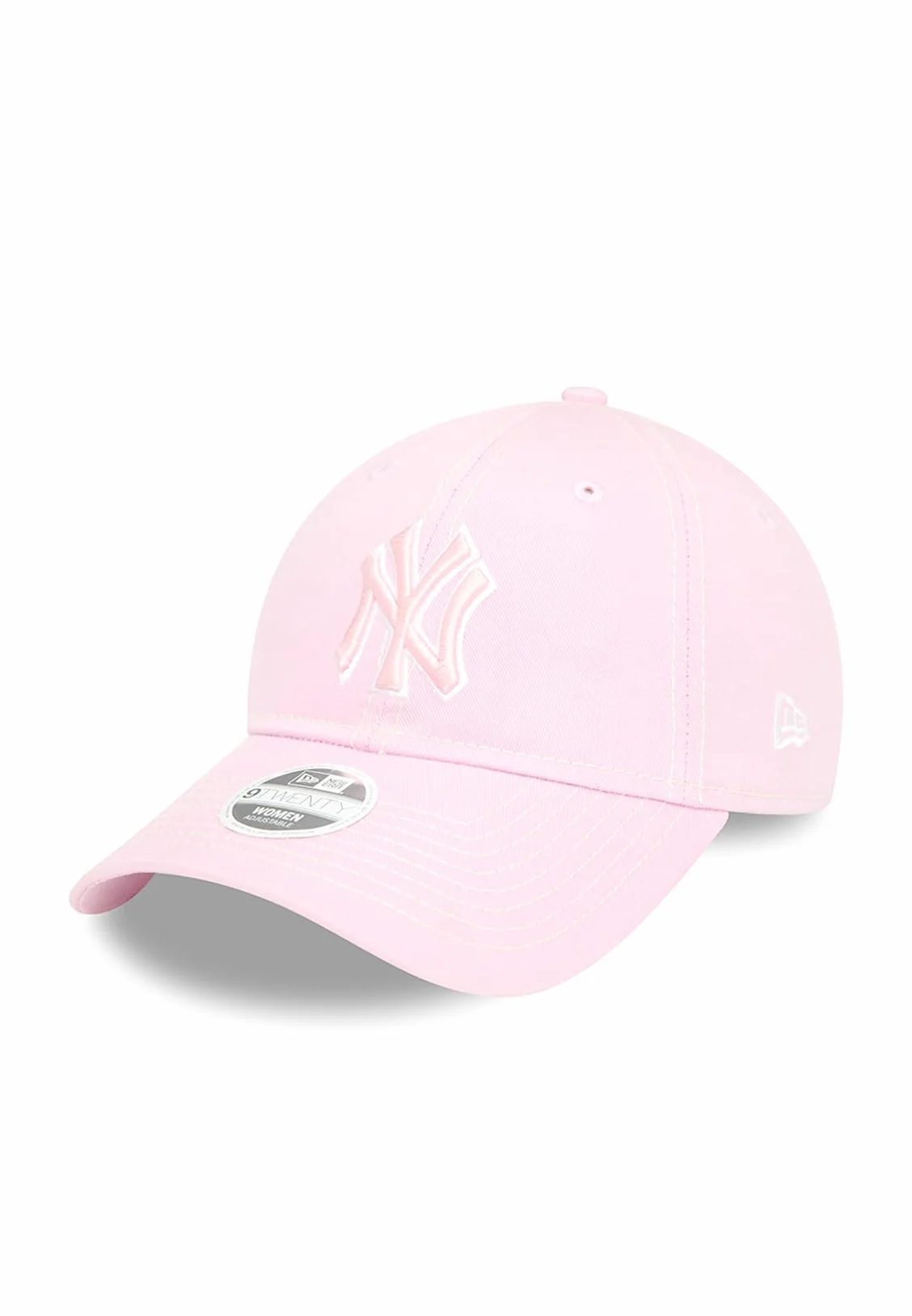 New Era WMNS Washed 9Twenty NY Yankees Berretto regolabile da donna rosa OneSize
