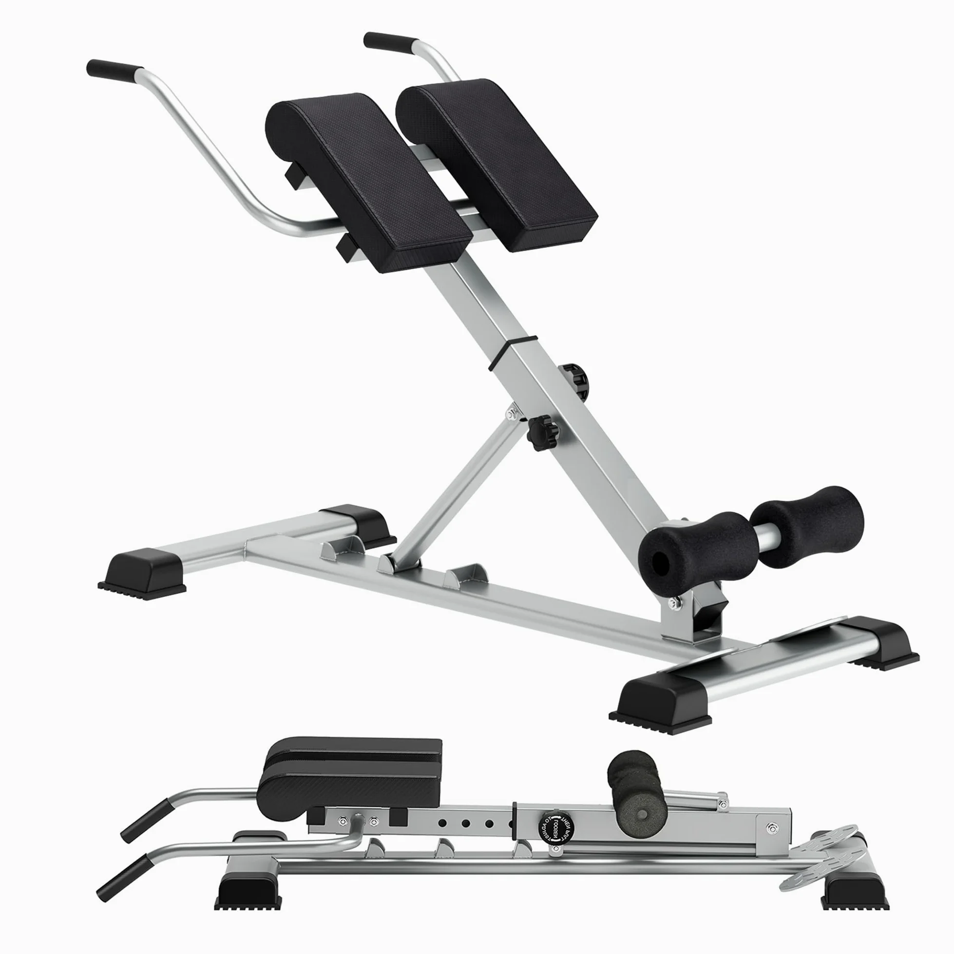 soges Sedia romana Hyperextension Panca Romana Panca Muscolare Regolabile Multifunzionale Attrezzature di Allenamento Estensione Indietro