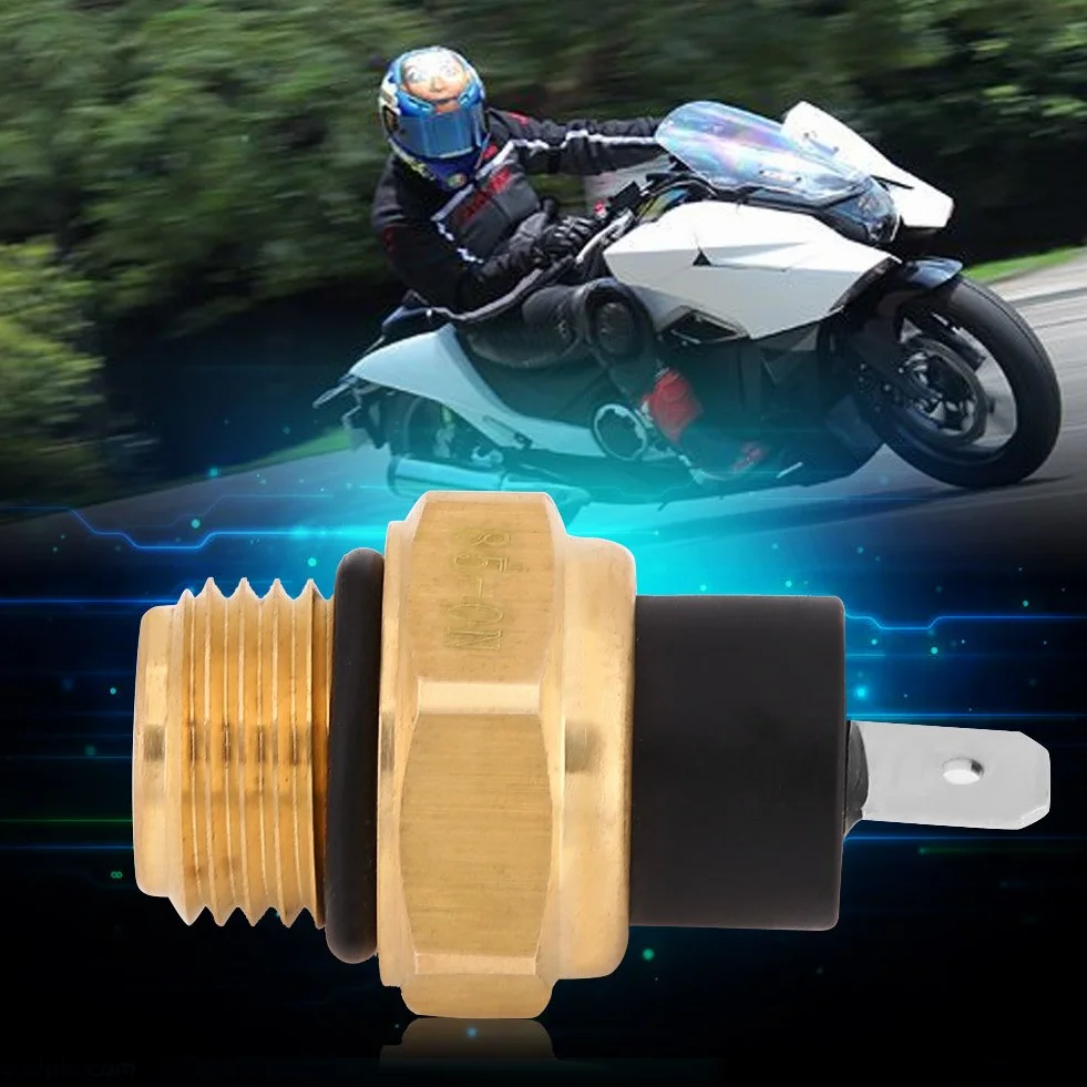 Sensore Temperatura Refrigerante Interruttore Ventola Radiatore per Honda VFR700F VFR750F VFR800 VTR1000F VT600 VT750 VT1100