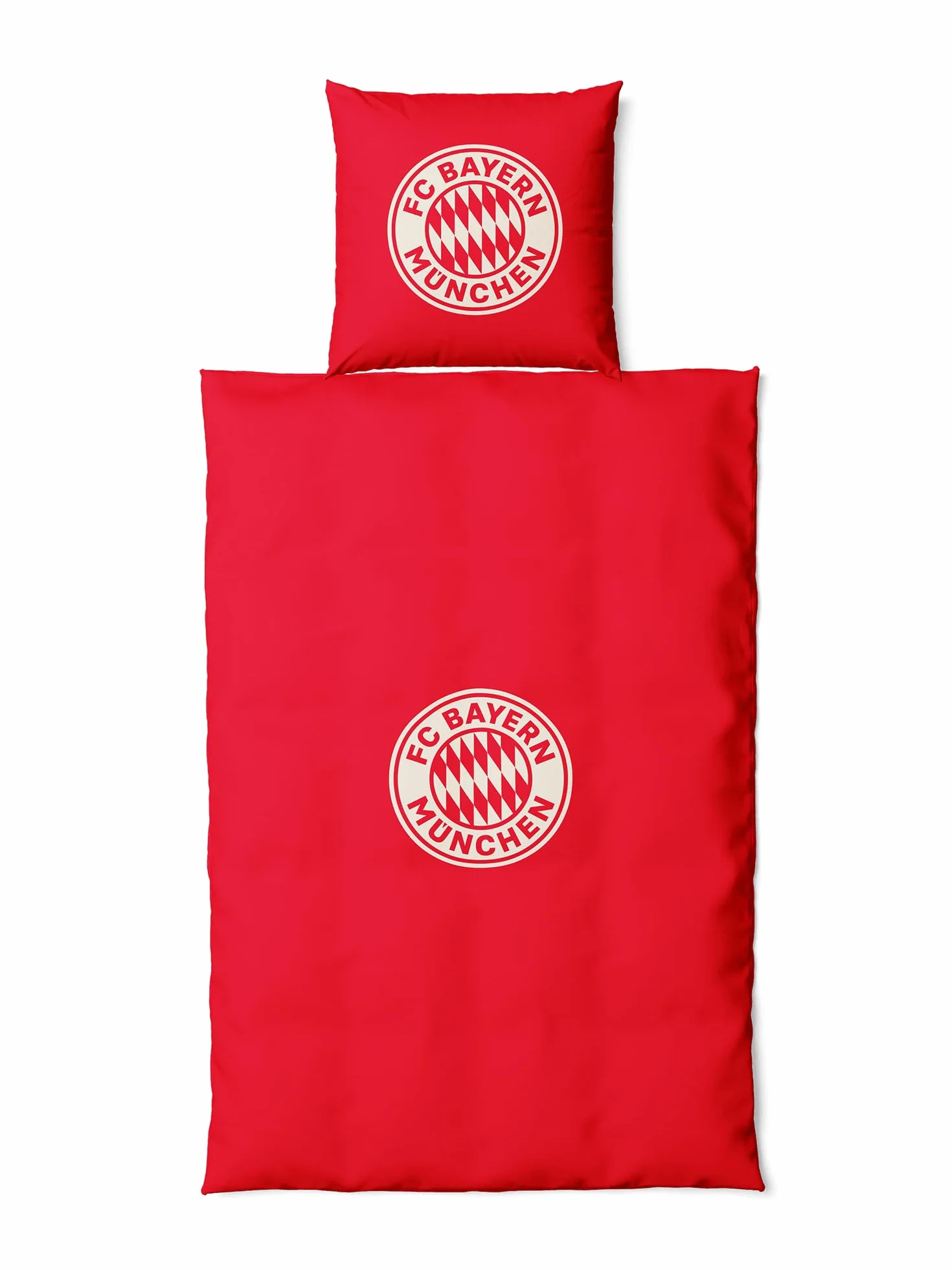 FC Bayern München Biancheria da Letto Rosso Cotone Autumn Collection