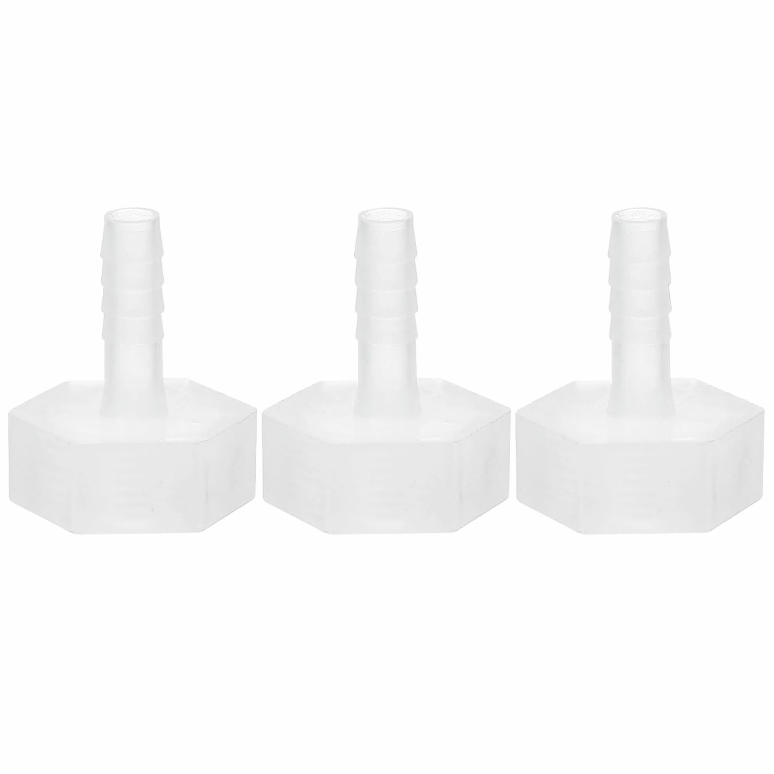 PATIKIL Raccordi per Tubo Flessibile in Plastica 5/16" x 3/4" G Filettatura Femmina per Acqua Aria Gas