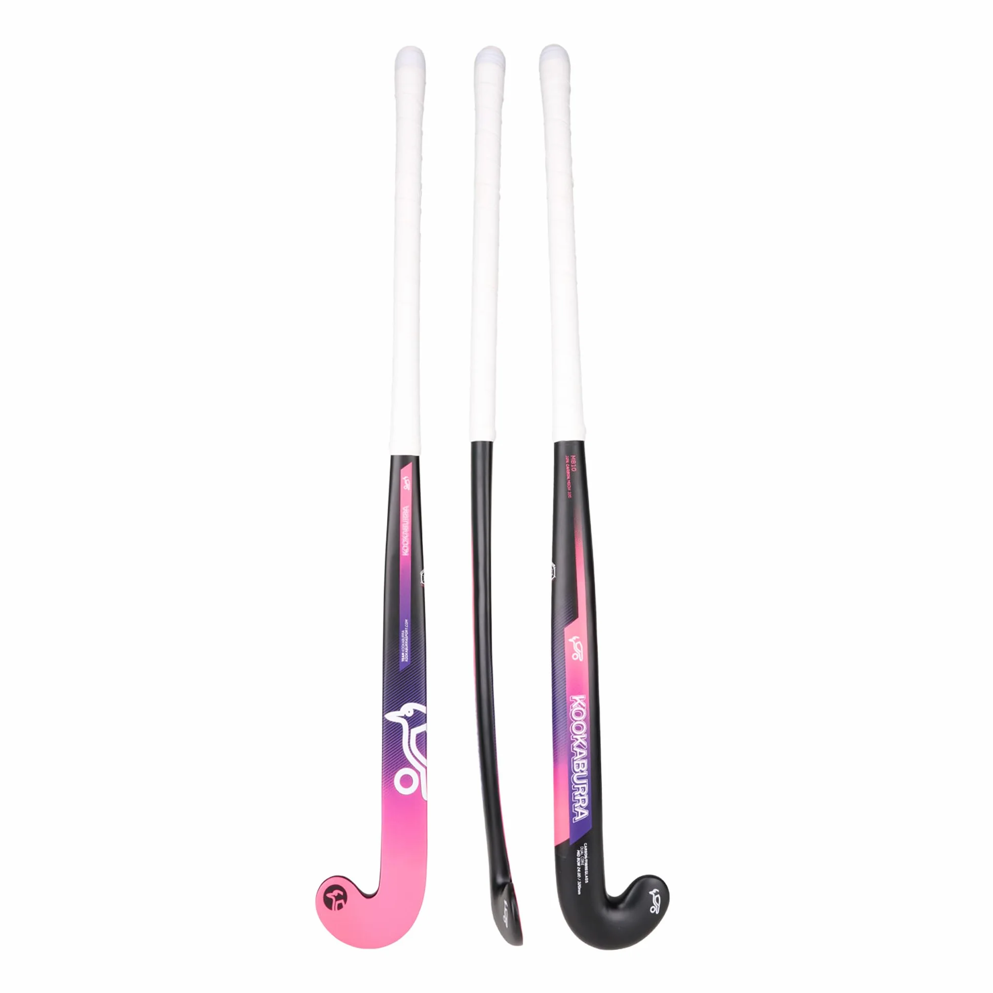 KOOKABURRA MB10 Pink Junior Hockey Stick M Bow 320 10% Carbon