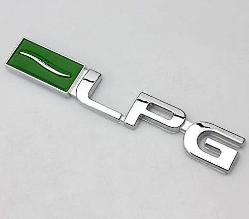 E836 LPG Emblema Badge auto adesivo in metallo Car Sticker