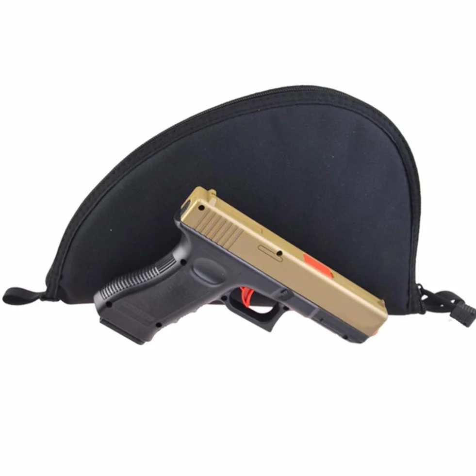 Custodia tattica per pistola in spugna con chiusura a cerniera