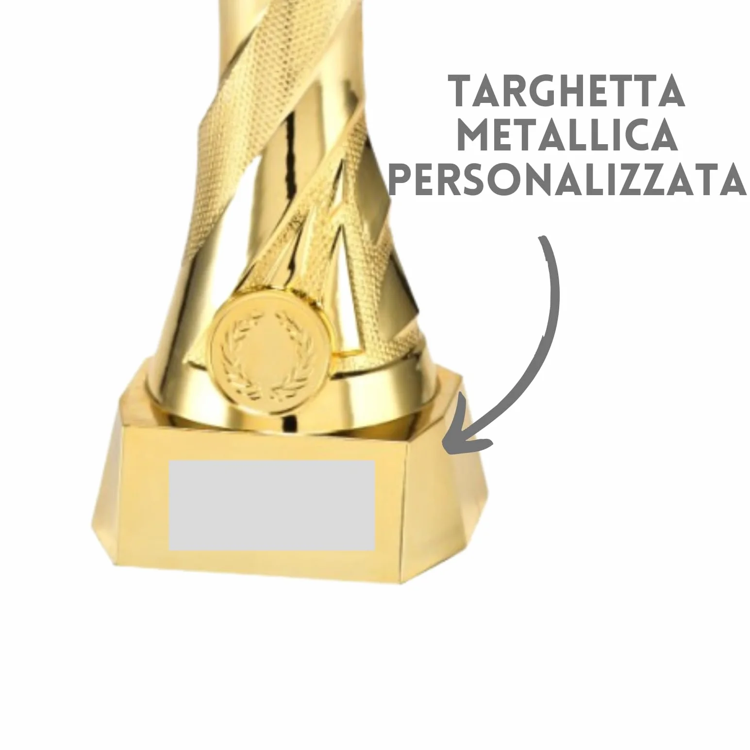 Trofei Calcio Personalizzati con Targhetta per Giocatore, Portiere, Capocannoniere e Squadra