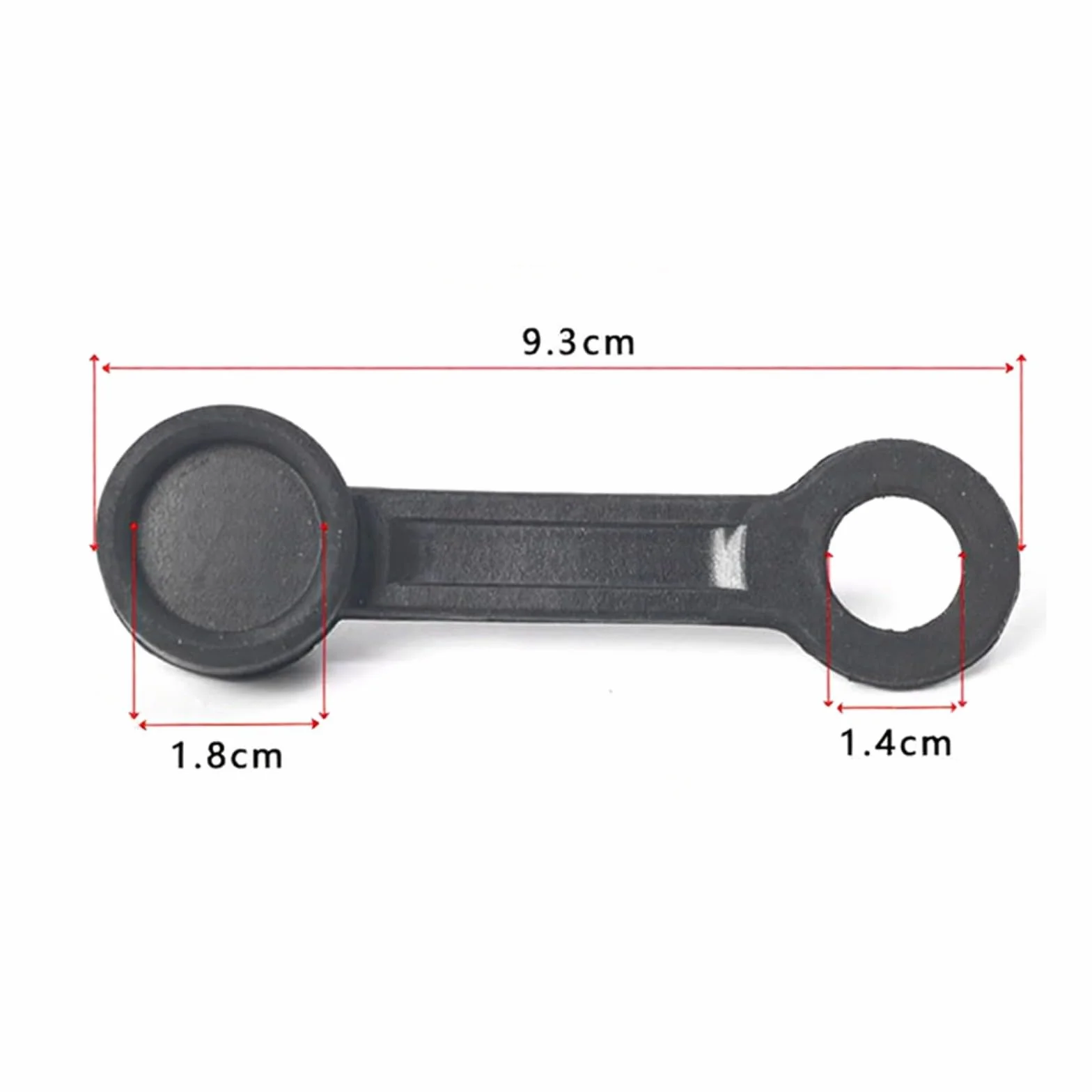 Tappi antipolvere per regolatore ARA in gomma 93 x 25 cm nero protezione subacquea
