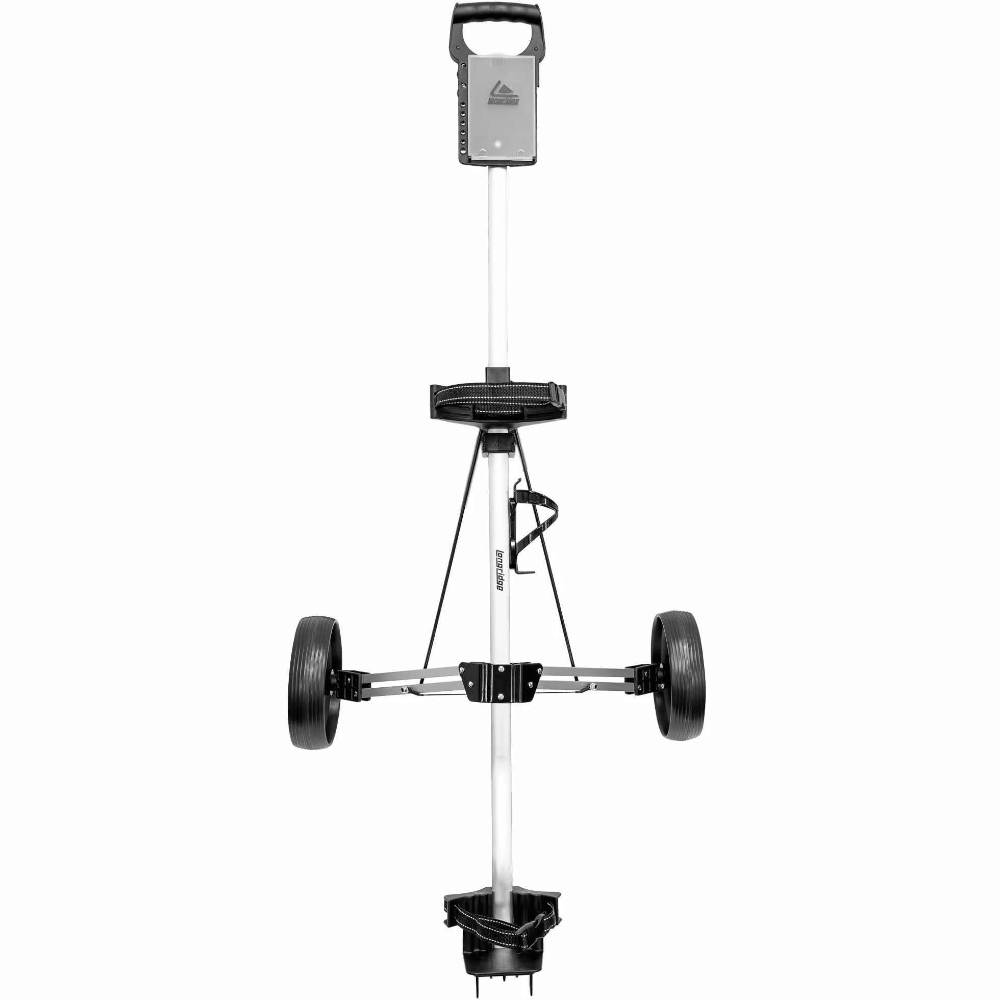 Longridge Alu Lite Carrello da golf a due ruote Argento