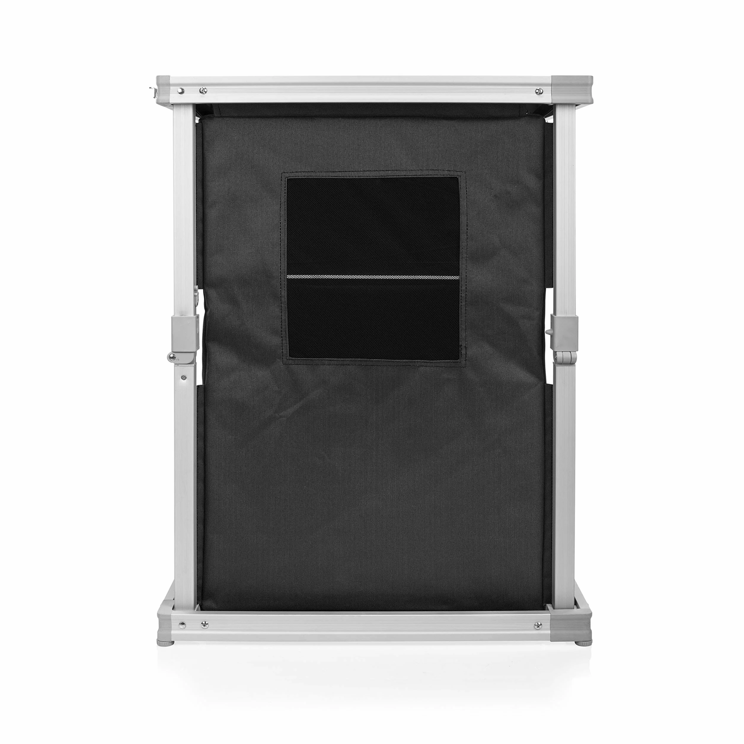Campart Credenza da campeggio Bordeaux 3 ripiani pieghevole CU-0724