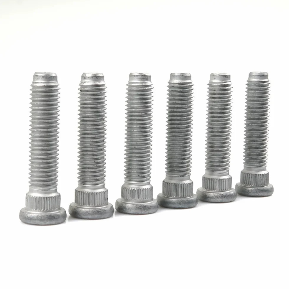 Set di 6 bulloni per ruota posteriore robusti M14 x 60, doppia ruota per Ford Transit YC151118CA A4170050 4170050 2006-2014