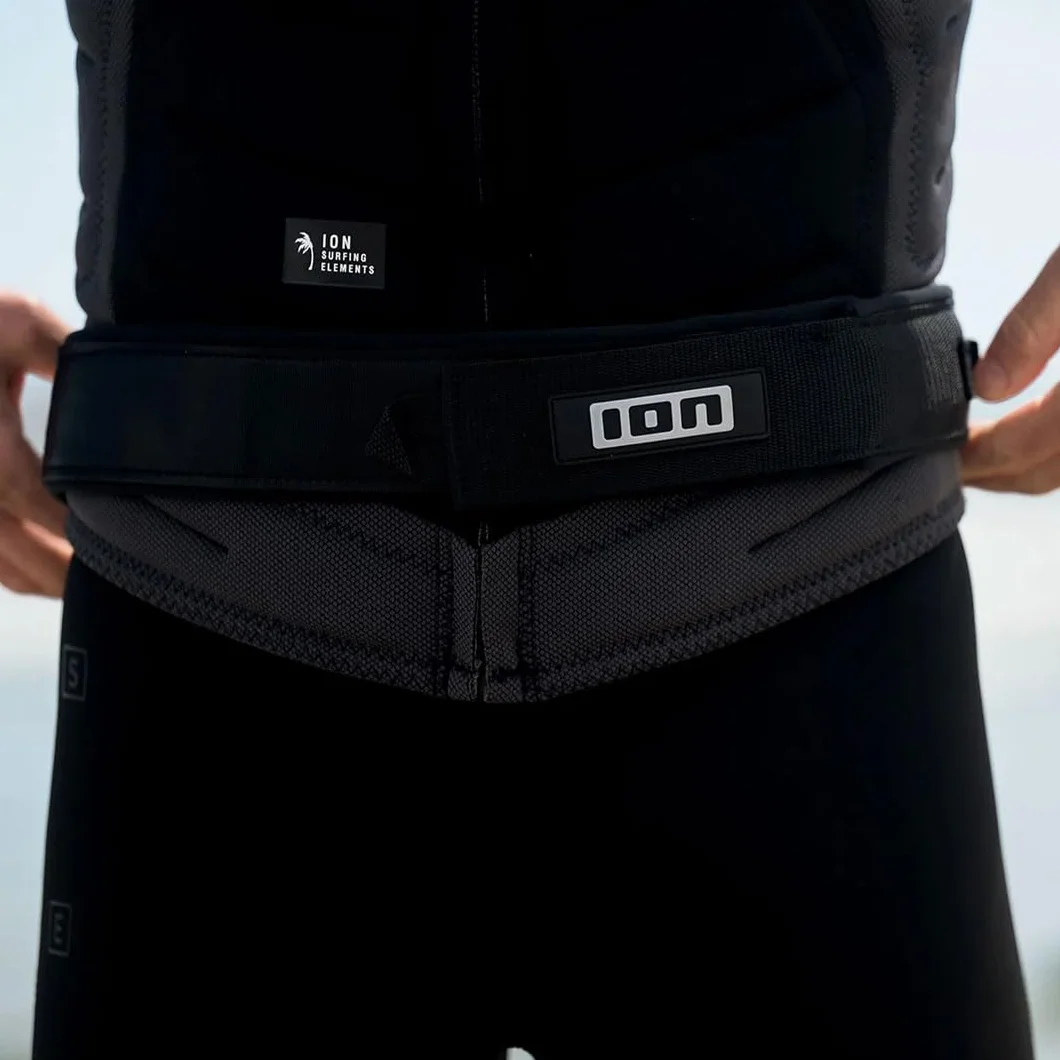 ION Wing SUP Core Coiled Hip Leash 2024 Black