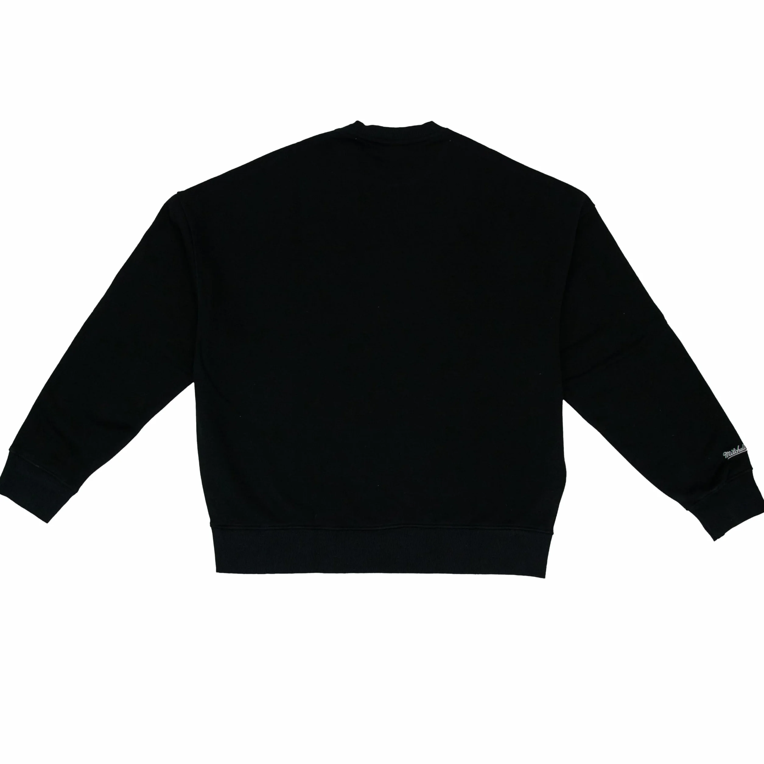 Mitchell & Ness NBA Championship Rings Crew Chicago Bulls 1996, maglione con scollo rotondo, nero, 100% cotone, unisex