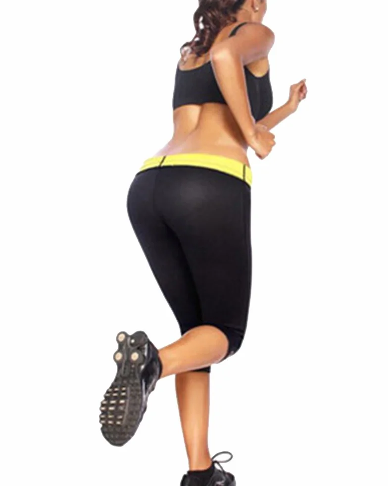 GUOCU Donna Pantaloni Modellanti Neoprene Yoga Fitness Sauna