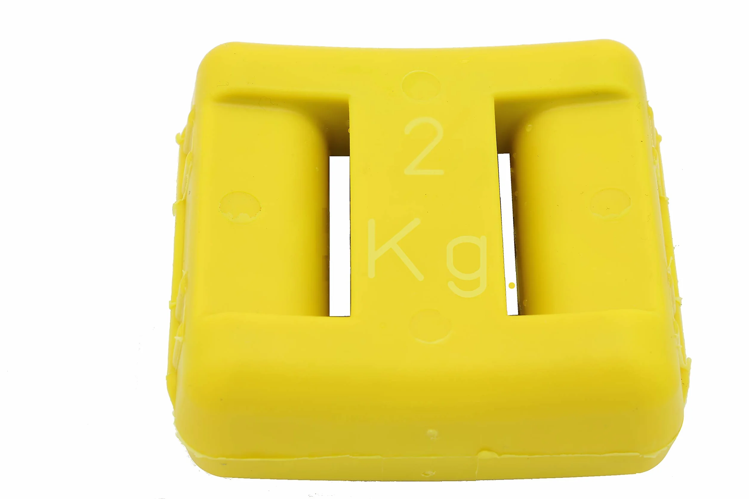 Zavorra sub plastificata gialla 2 kg confezione da 1 pz