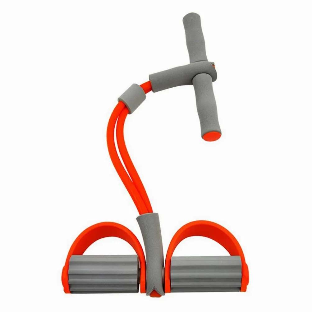CXD Elastica Fune, Pedale Banda Elastica, V-Resourcing Elastica Fune Attrezzature Fitness, Bodybuilding Expander for Addome/Vita/Braccio/Leg Stretching Dimagrante Formazione (Colore : Arancia)