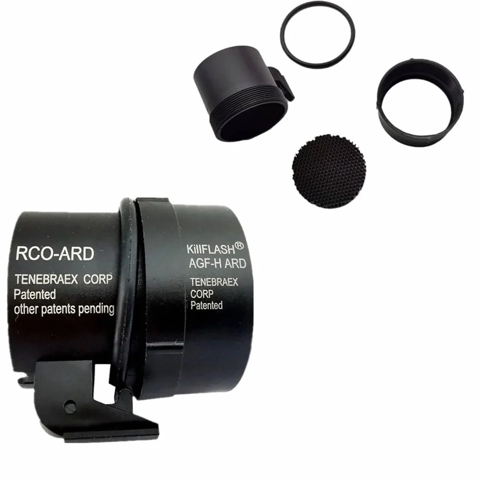 Honeycomb Mesh Protective Cover Kill Flash Anti-riflesso Device for ACOG 4x32 Scopes