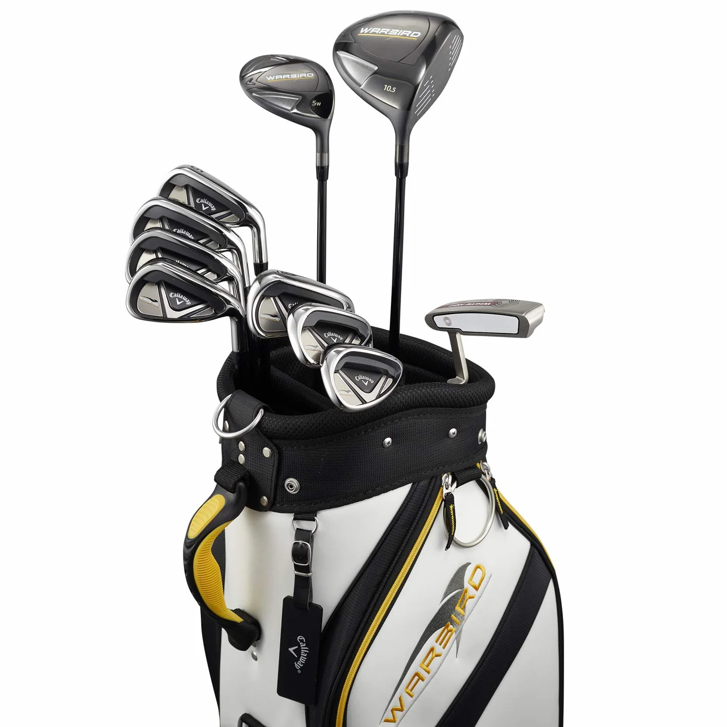 Callaway Golf Warbird Set da uomo acciaio/grafite Stiff 10 bastoncini borsa