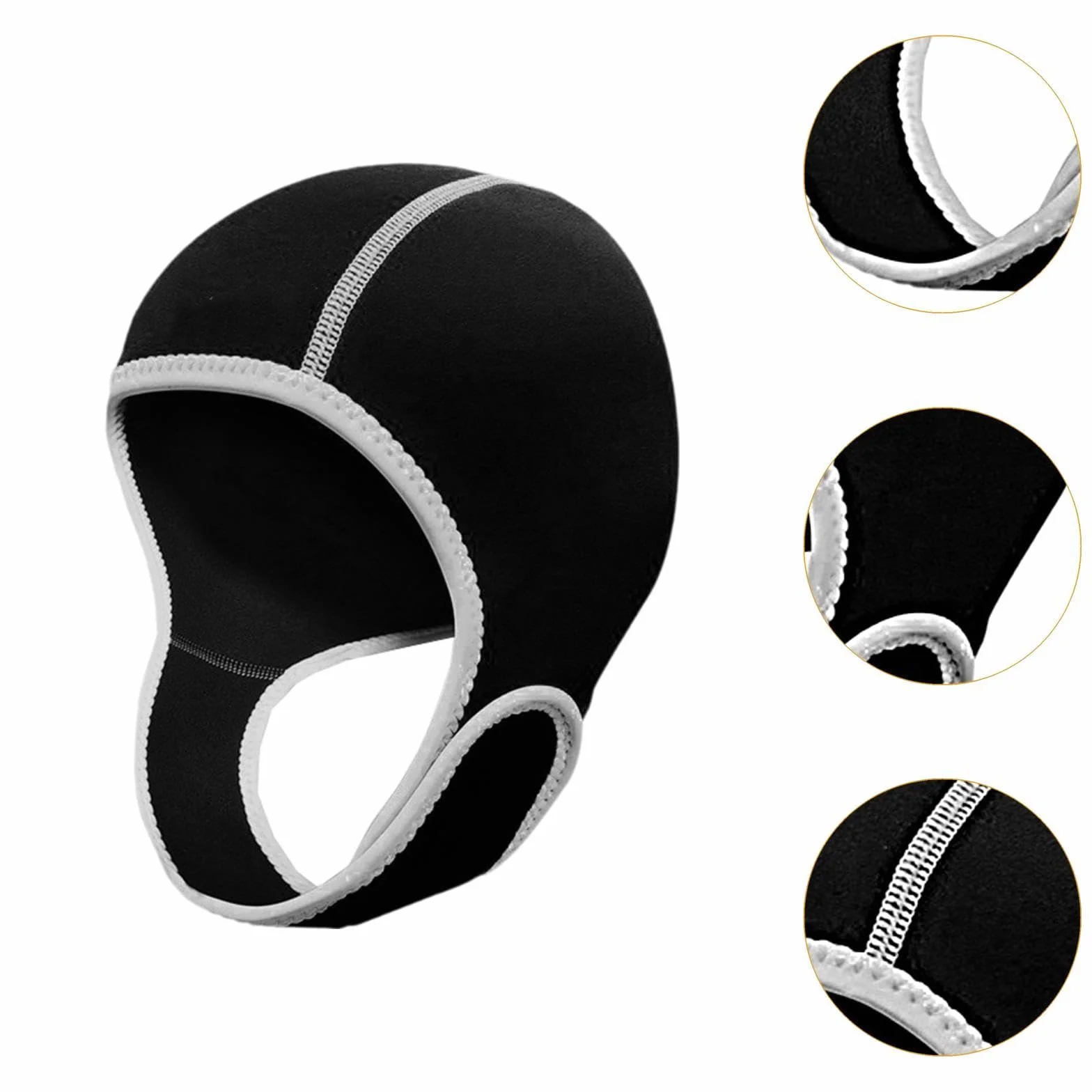 Cappello da Surf con Cappuccio in Neoprene 3mm Impermeabile per Immersioni