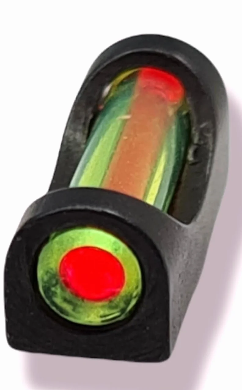 MIRINO Truglo FUCILE DA CACCIA FIBRA OTTICA ROSSO VERDE GIALLO Dimetro 2,6 3 mm