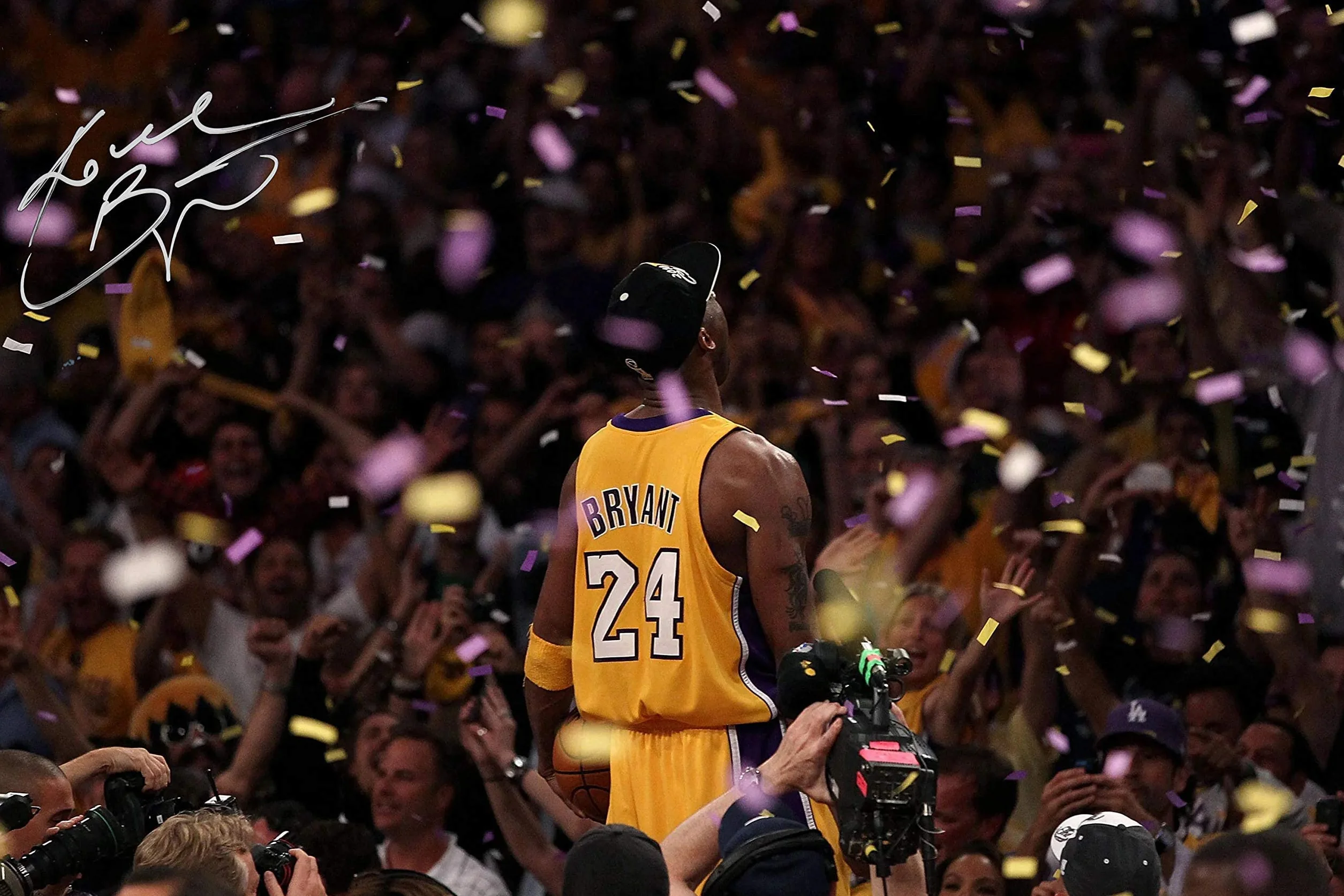 NBA Legend Kobe Poster 28 x 43 cm Matte Finish Indoor Decor
