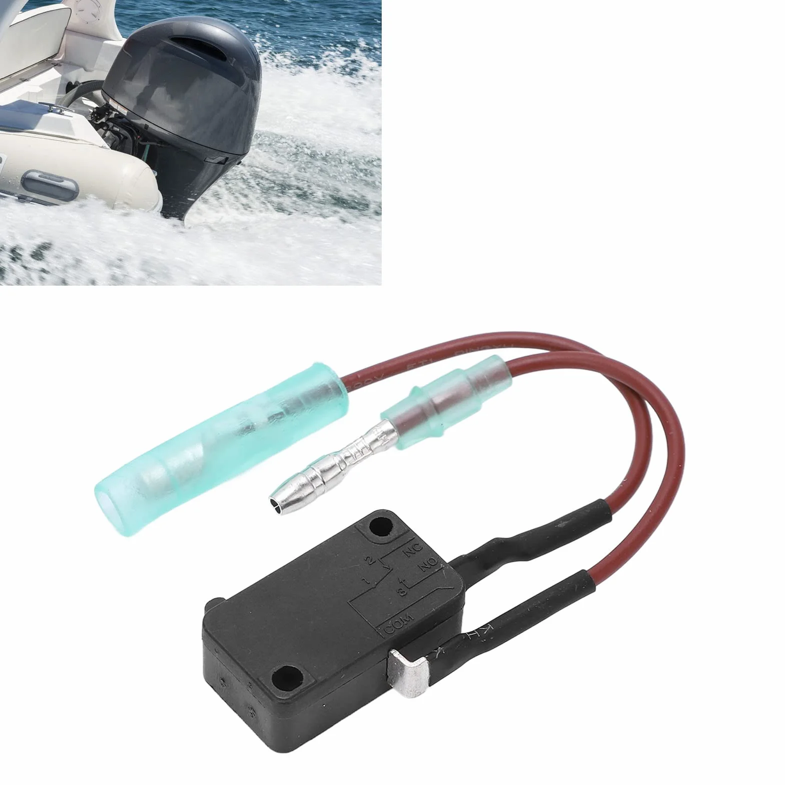 Yctze Interruttore Folle per Macchina Fuoribordo 703 82540 00 Serie 703 Scatola Telecomando