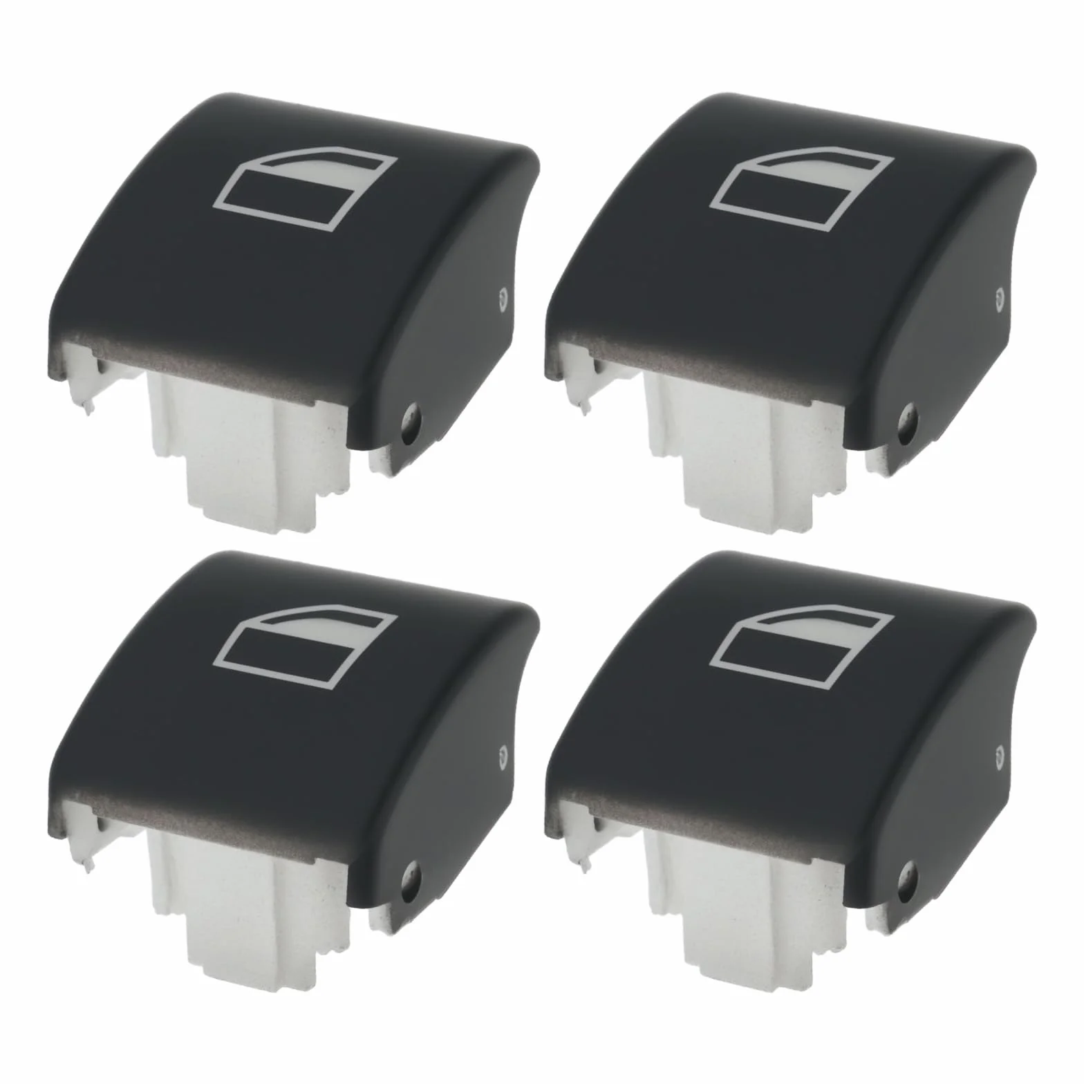 4 pulsanti di ricambio per alzacristalli auto 61318381514 compatibile con BMW X5 E53 compatibile con BMW Serie 3 E46 E90