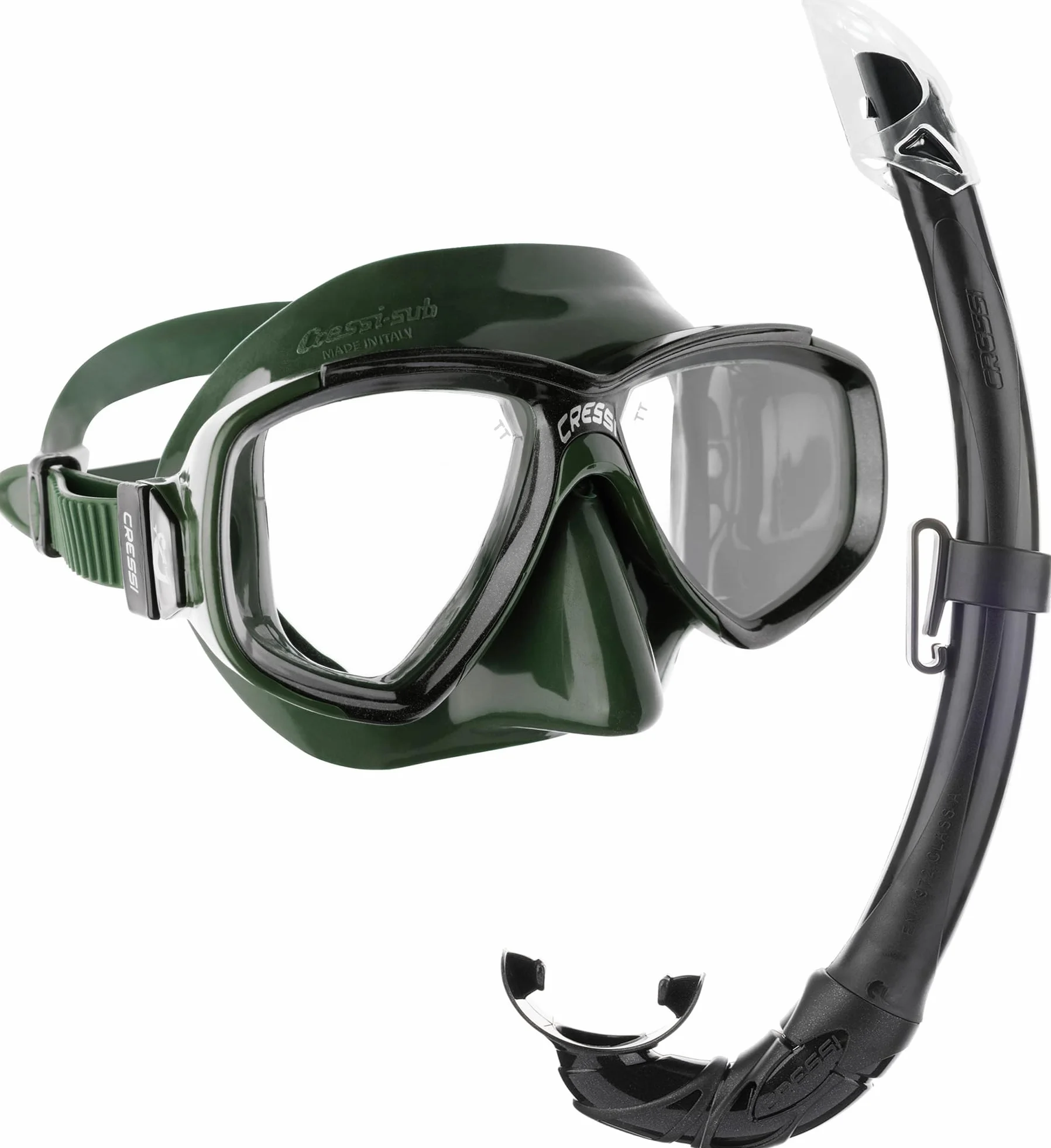 Cressi Perla Freediving Mask Perla Combo Set Mask Perla Snorkel Mexico One Size Unisex Adult