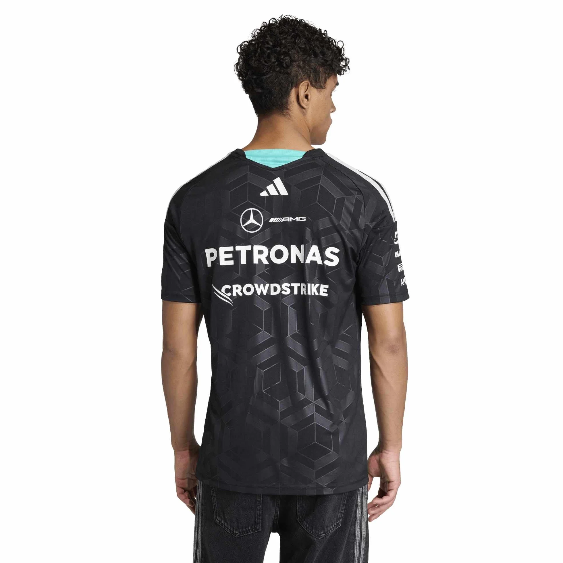 Adidas Mercedes - Amg Petronas Formula 1 Team Driver Jersey Polo Shirt Uomo