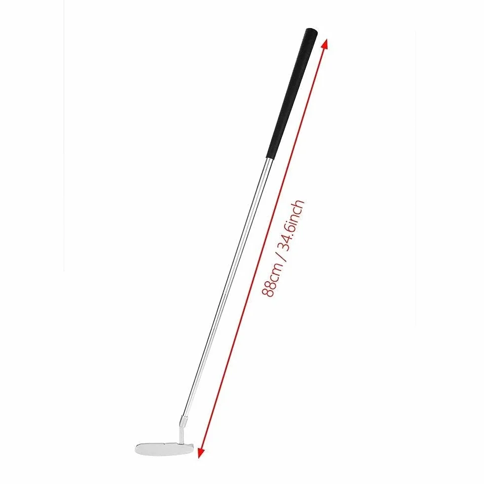 Golf Putting Cup Putter Set con Palline e Borsa, Attrezzatura da Allenamento da Golf