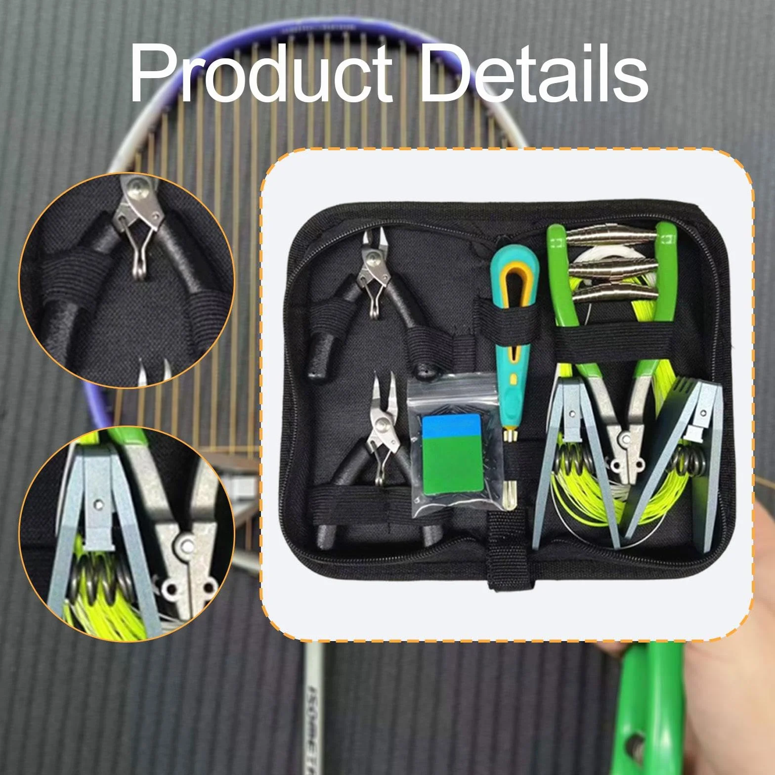 Set Strumenti Incordare Racchette Tennis