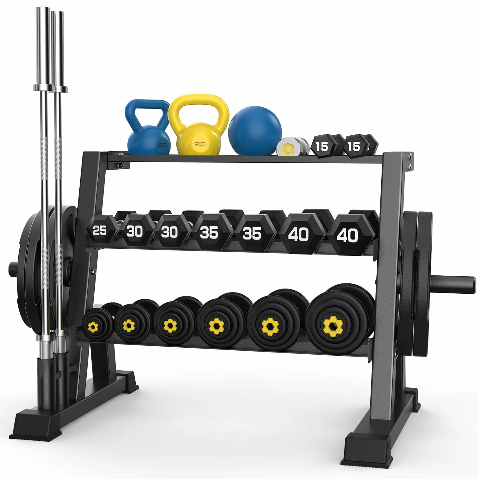 JX FITNESS Rastrelliera per manubri per uso domestico