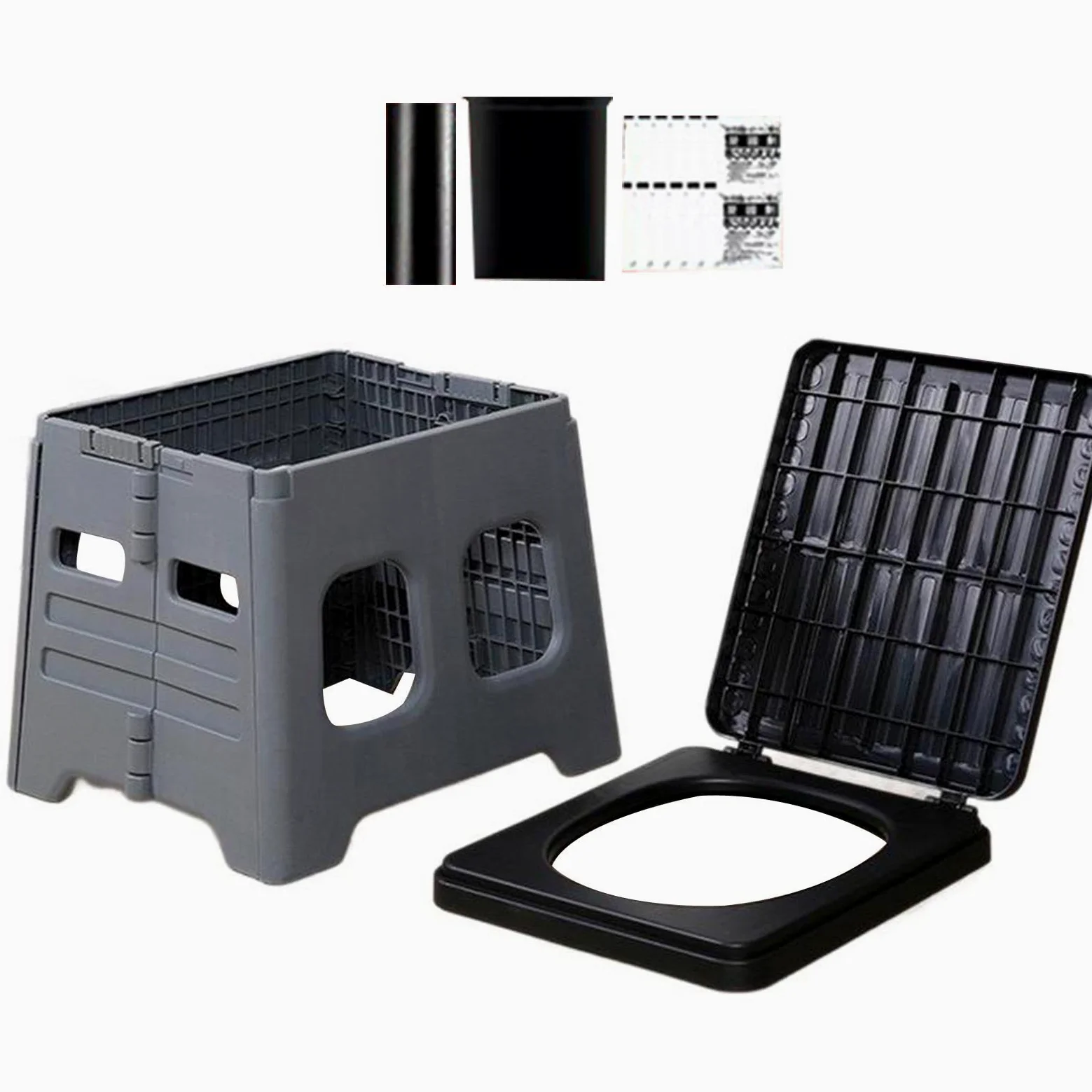 Vale di viaggio per campeggio, toilette portatile per il campeggio Campo | Bagno portatile igienico per la cura personale per avventure all'aperto escursion