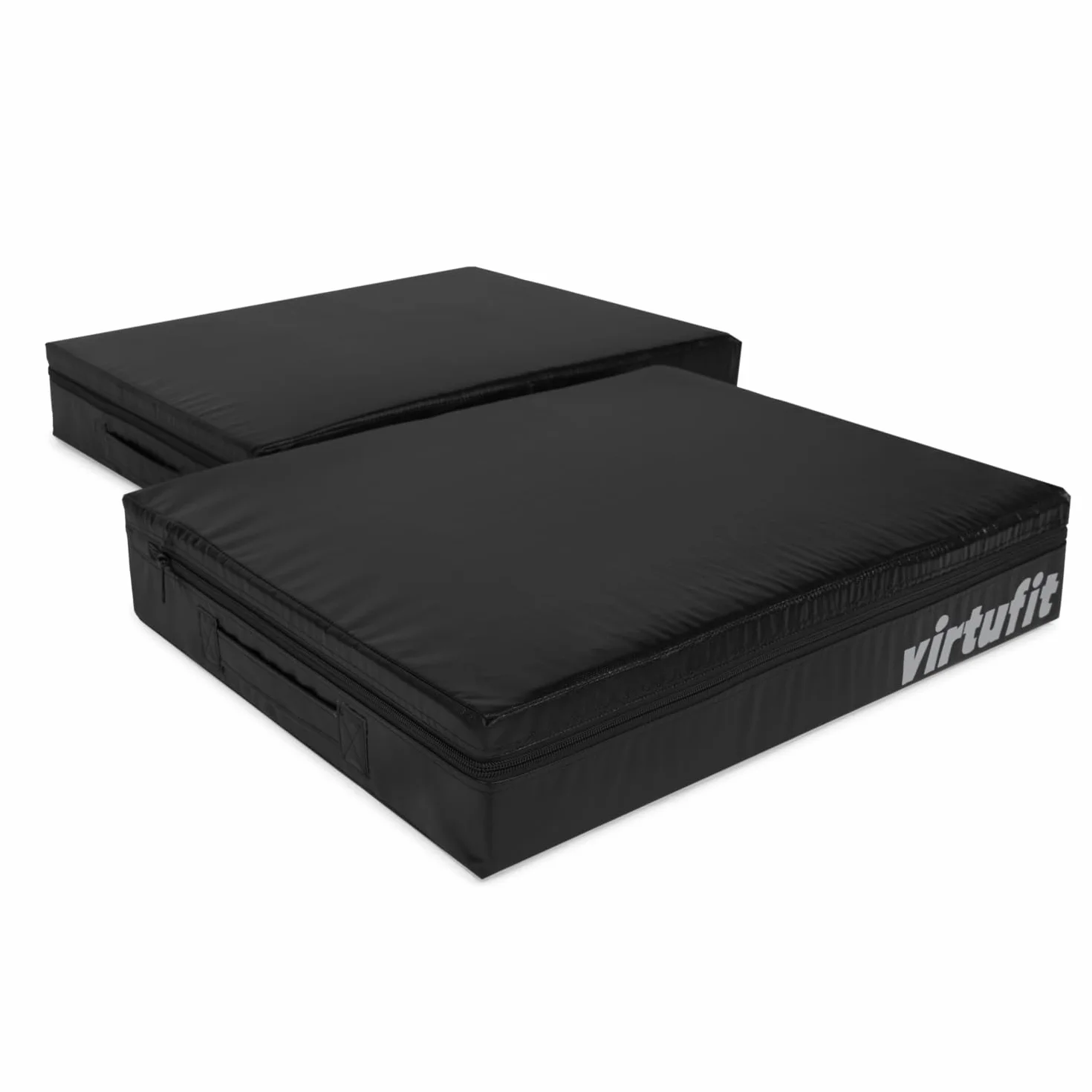 VirtuFit Set di Cuscinetti a Goccia, Tappetino per Lancio, Piastra di Lancio, Supporto per manubri, Supporto per Parabrezza