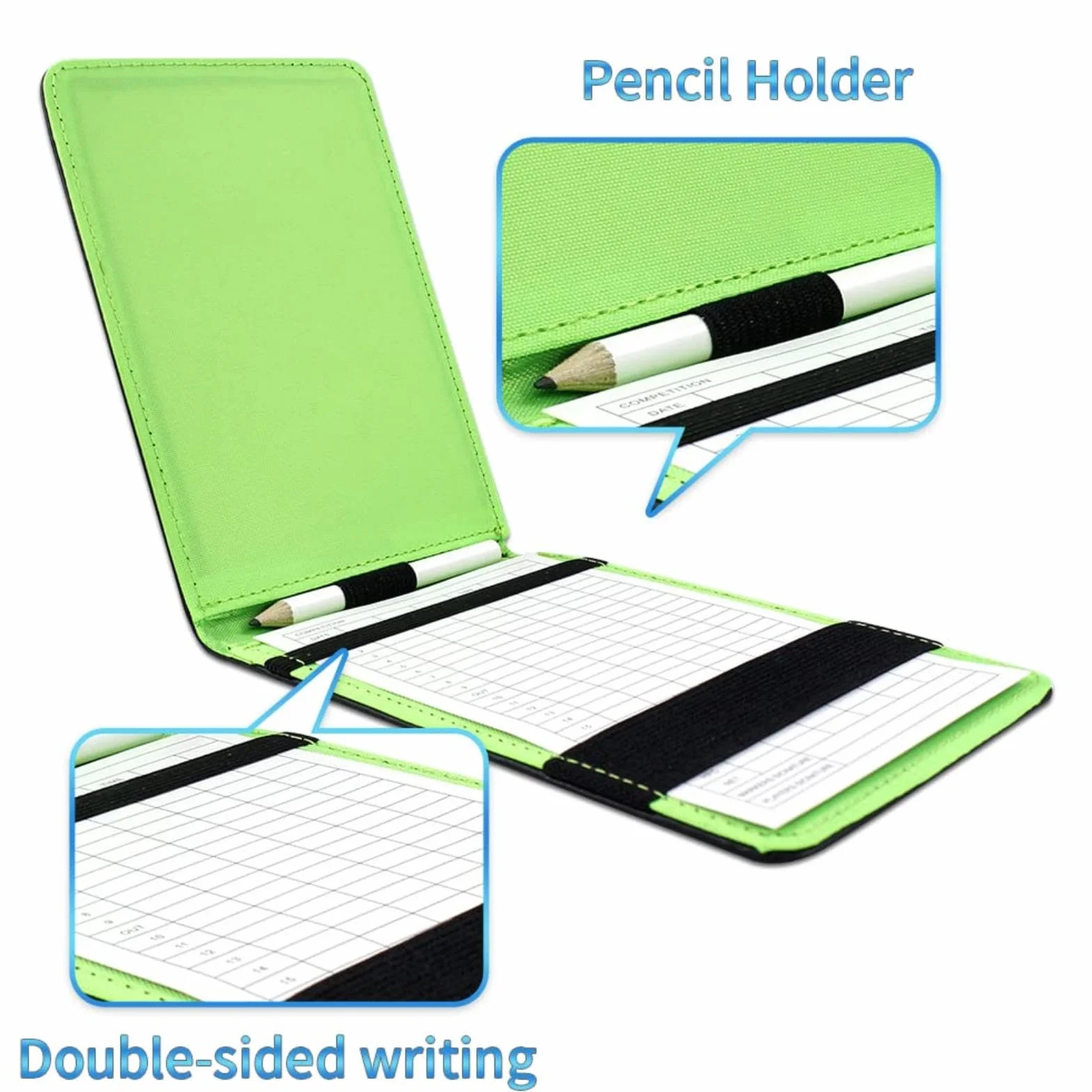 Crestgolf Porta Carte da Golf Mimetica Nylon segnapunti