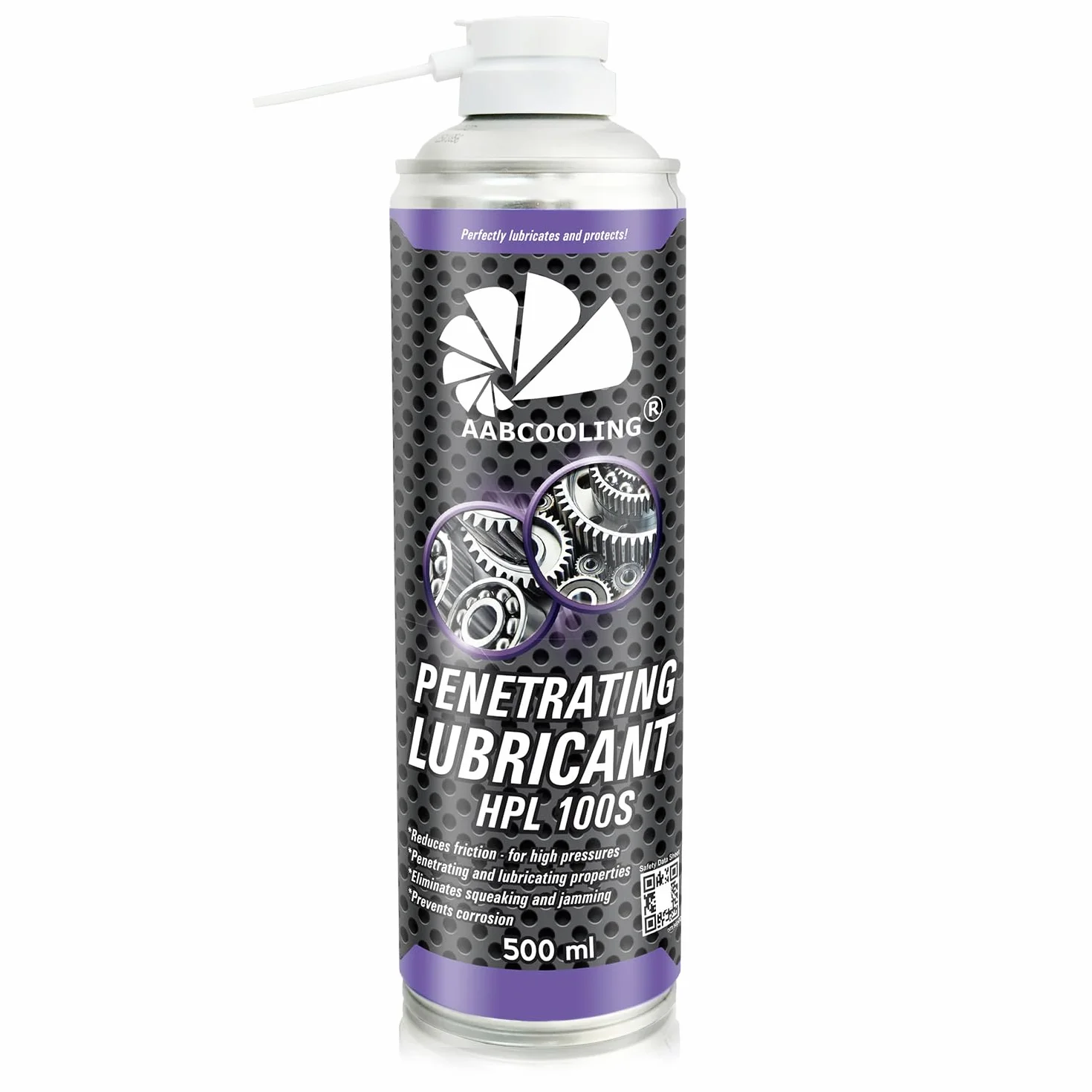 AABCOOLING HPL 100S Grasso spray penetrante 500 ml - Grasso agricolo per catene e giunti, K8