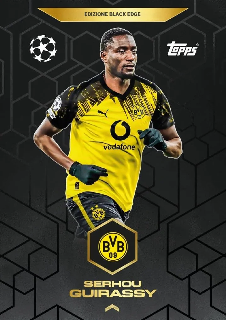 Topps UCC Match Attax 2025/26 Mini Tin Global Goalscorers 28 carte Star Boy LE 3 carte Worldies LE