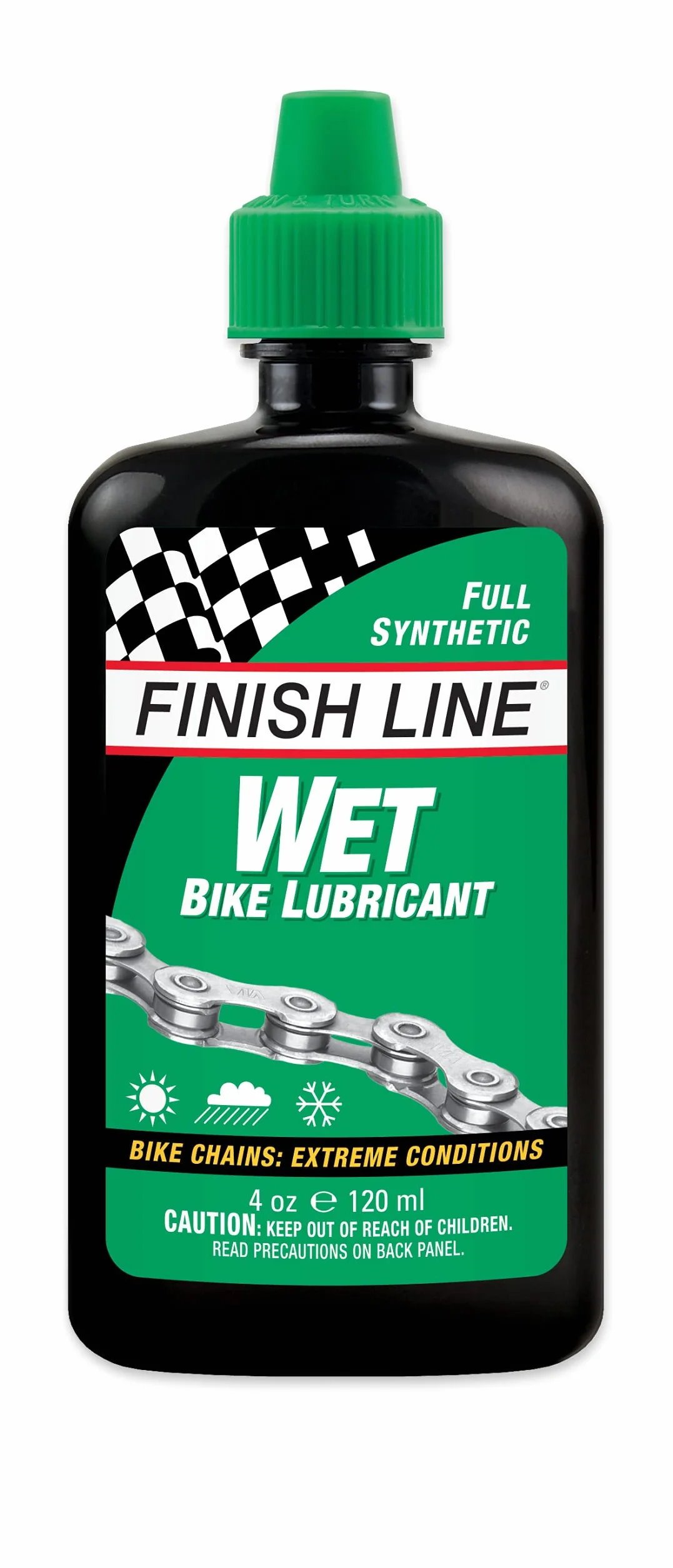 Finish Line Cross Country Lubrificante Umido 120 ml