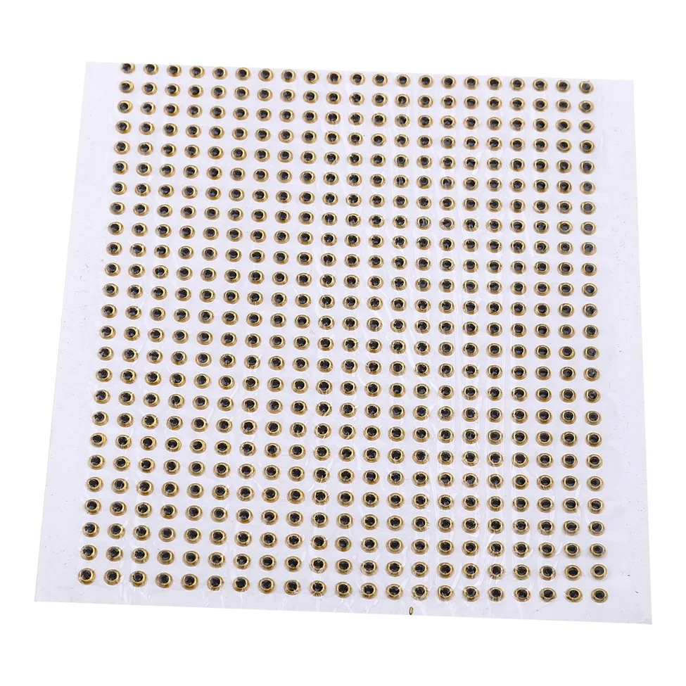 Alomejor 500PCS 3D epossidico occhi da pesca per esche Lure fai da te 3 MM4 MM5MM Lifelike Fish Eye occhi artificiale pesce esca Eye