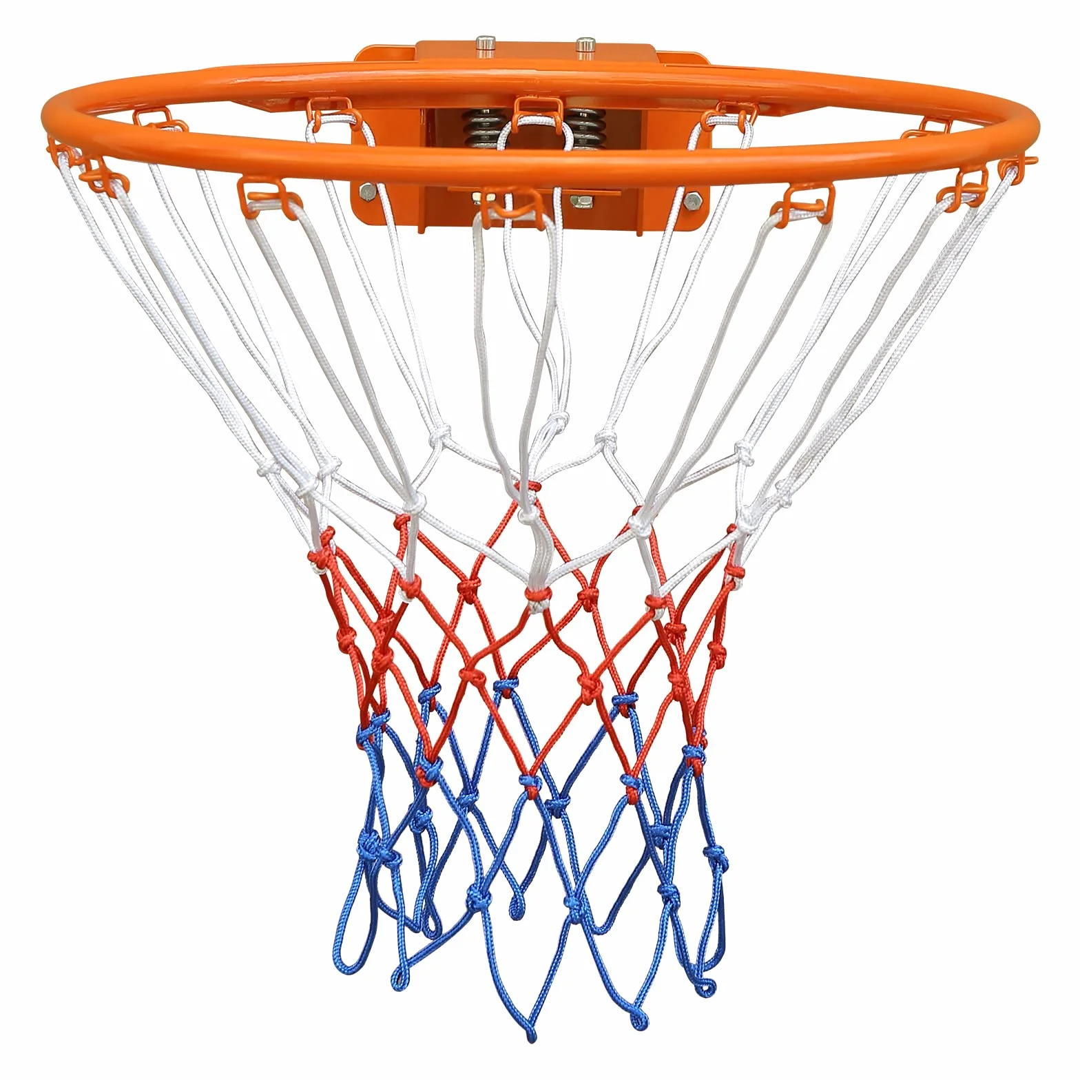 Canestro da basket 45,7 cm arancione lega di acciaio montaggio a parete