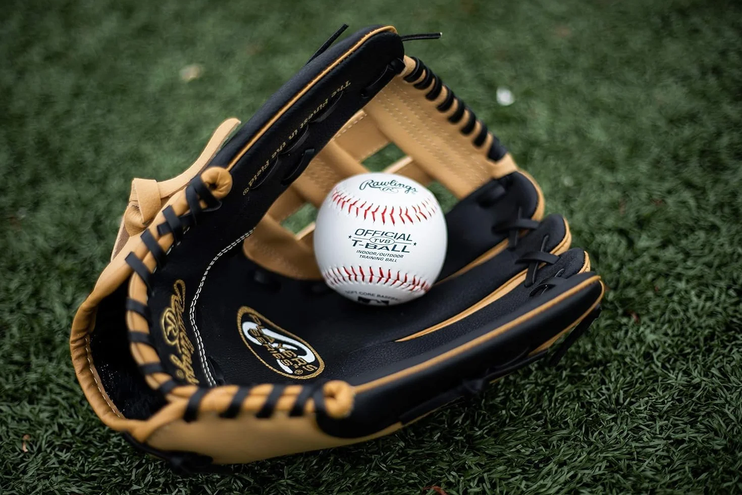Rawlings Guanto da baseball, mano destra, 29,2 cm, multicolore