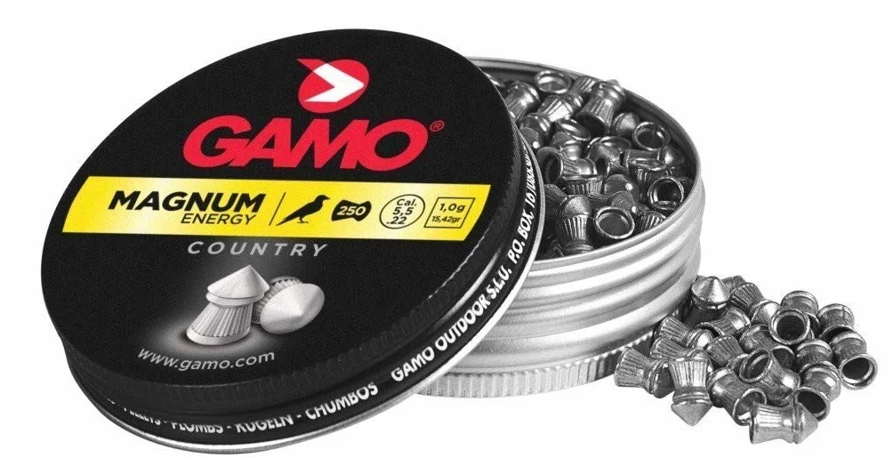 Gamo Magnum 250 Ballini 5,5 mm w metalowym pudełku