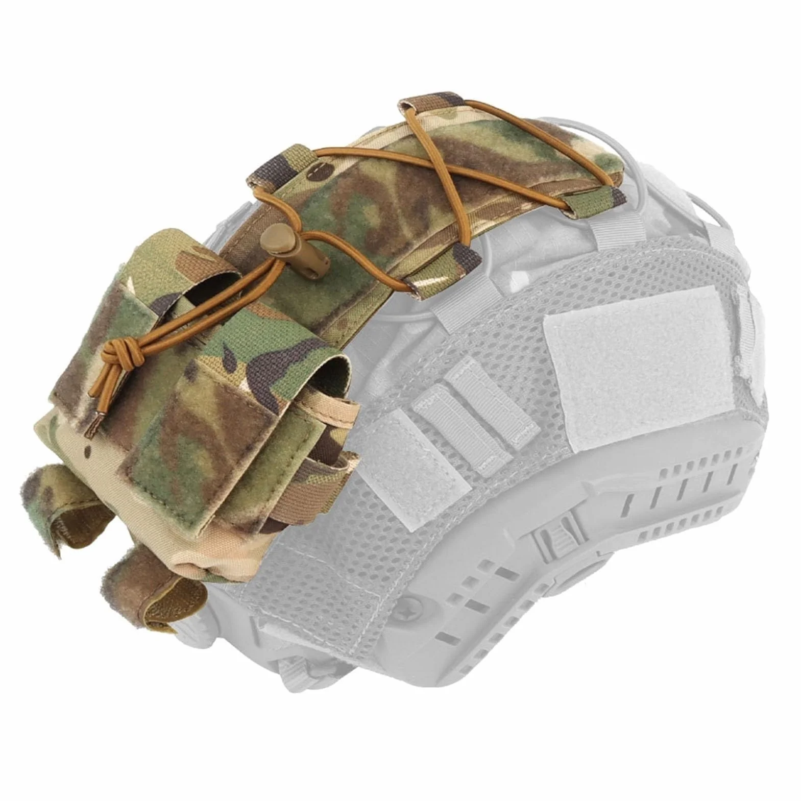 Casco Tattico Softair 4 In 1 Aggiornato Sistema Regolazione Rapida Cuffie Paintball Cosplay