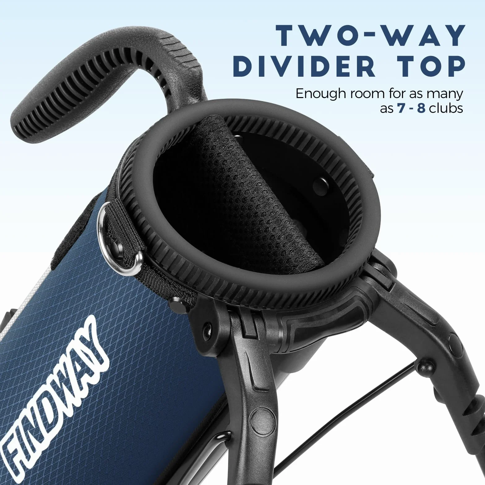 Findway Borsa da Golf Stand Bag Leggera 2 Vie