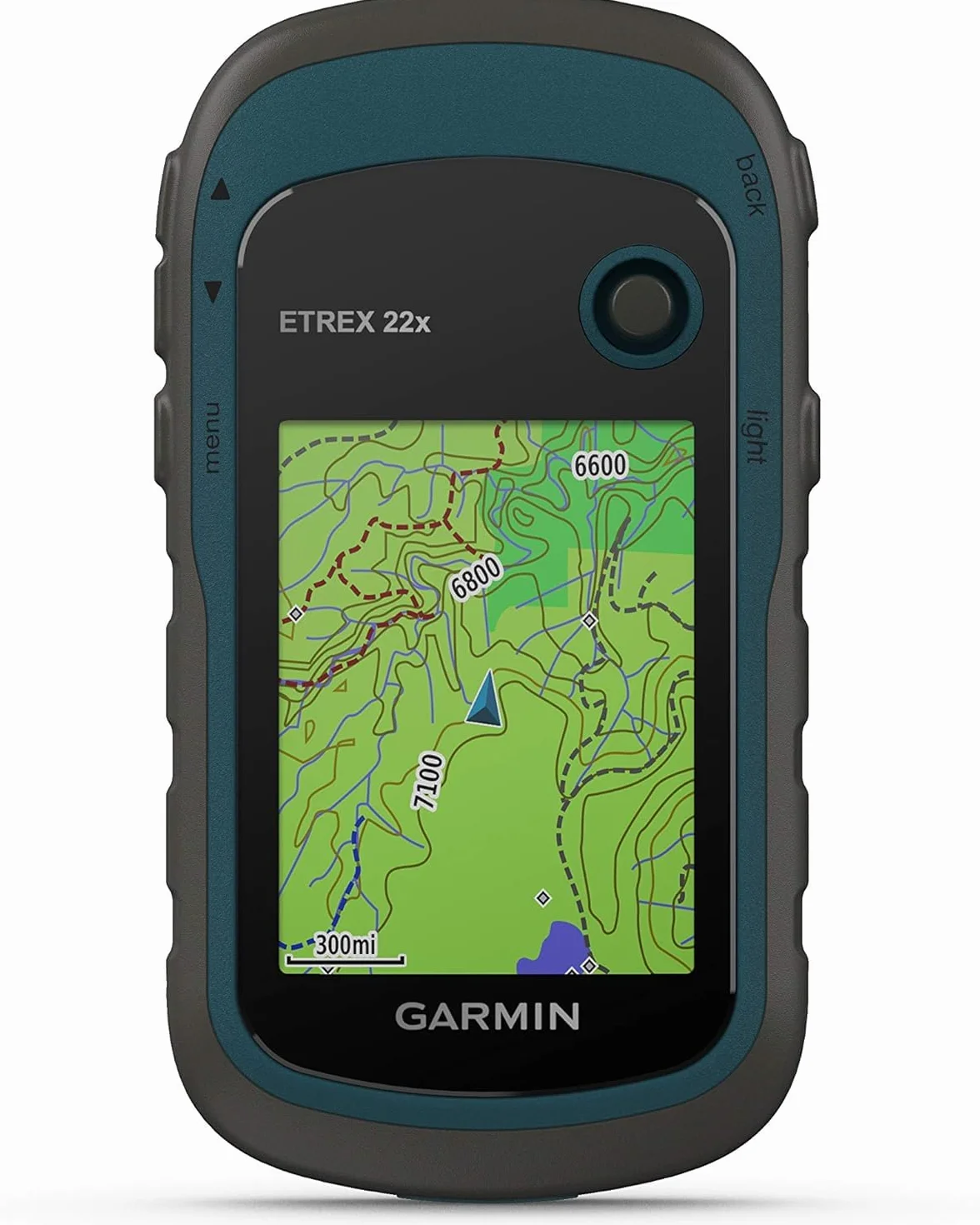 Garmin 010-02256-00 eTrex 22x, robusto navigatore GPS portatile, nero/blu navy