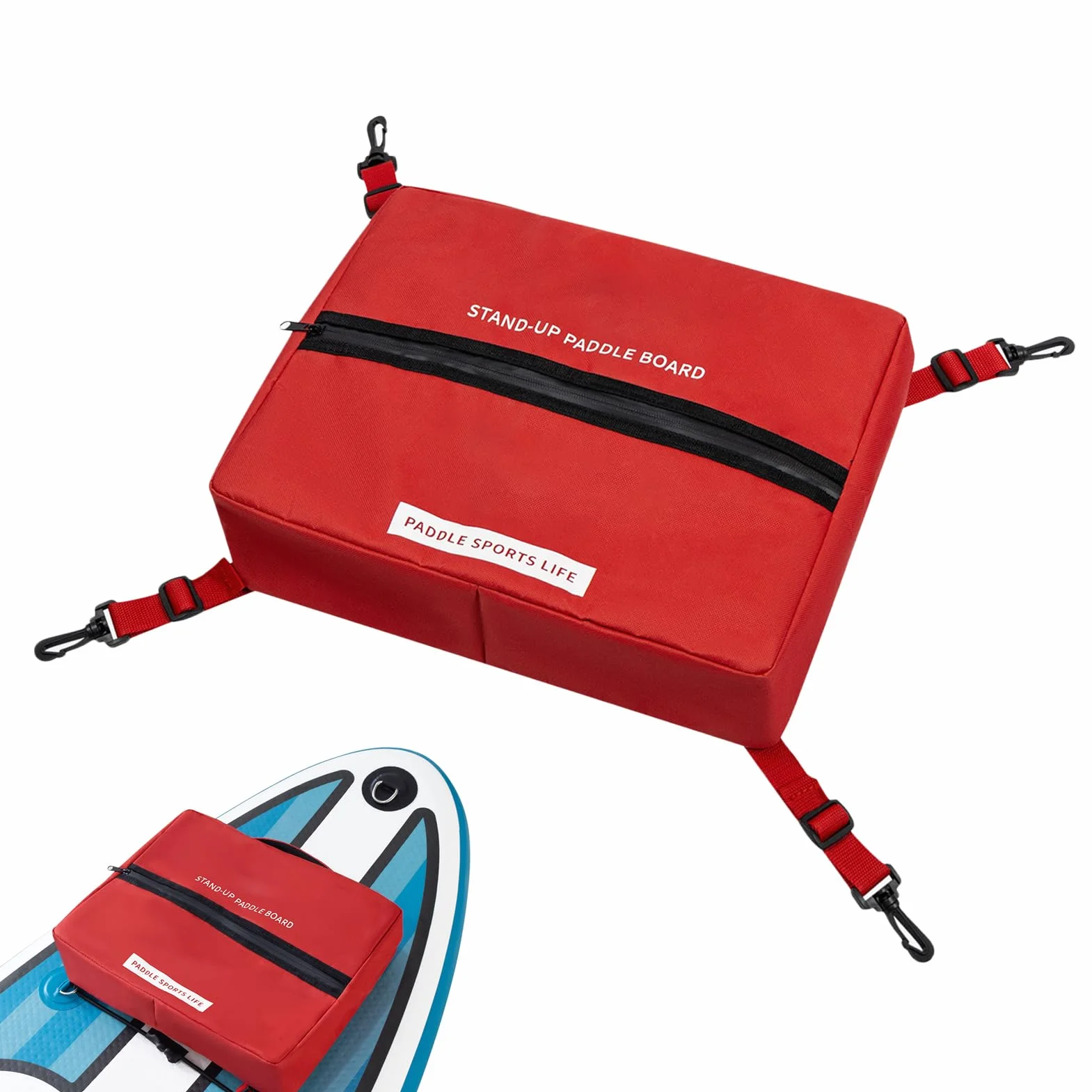 Generico Paddle Board Cooler Bag, Waterproof Insulated Deck Storage Organizer with Adjustable Straps, Large Capacity Leakproof for Paddleboarding, Kayaking