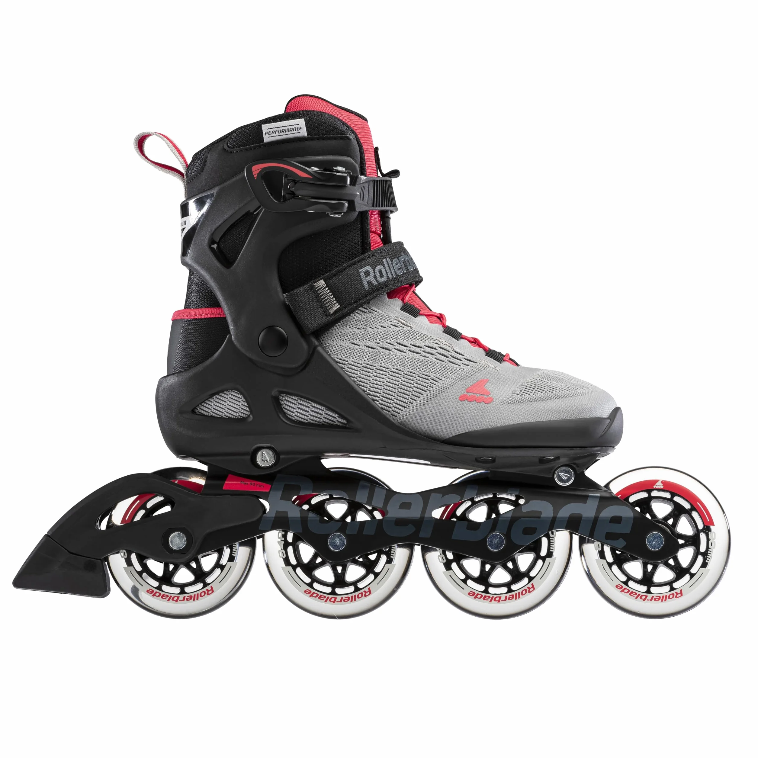 Rollerblade MACROBLADE 90 W, Pattini in linea, grigio neutro/rosa paradiso, donna